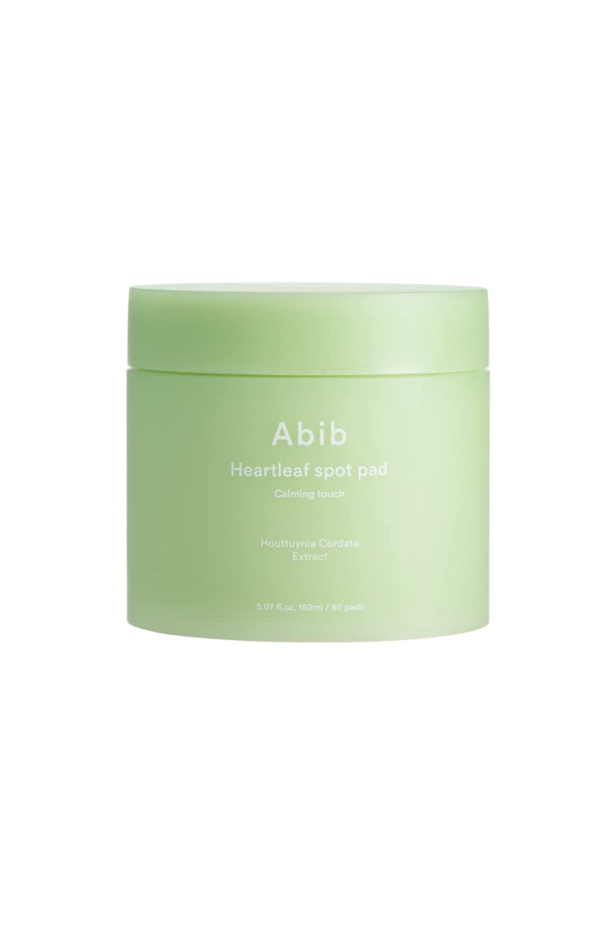 Abib-Heartleaf Spot Pad Calming Touch 80 Pads - Heartleaf Leaf Soothing Pads 1