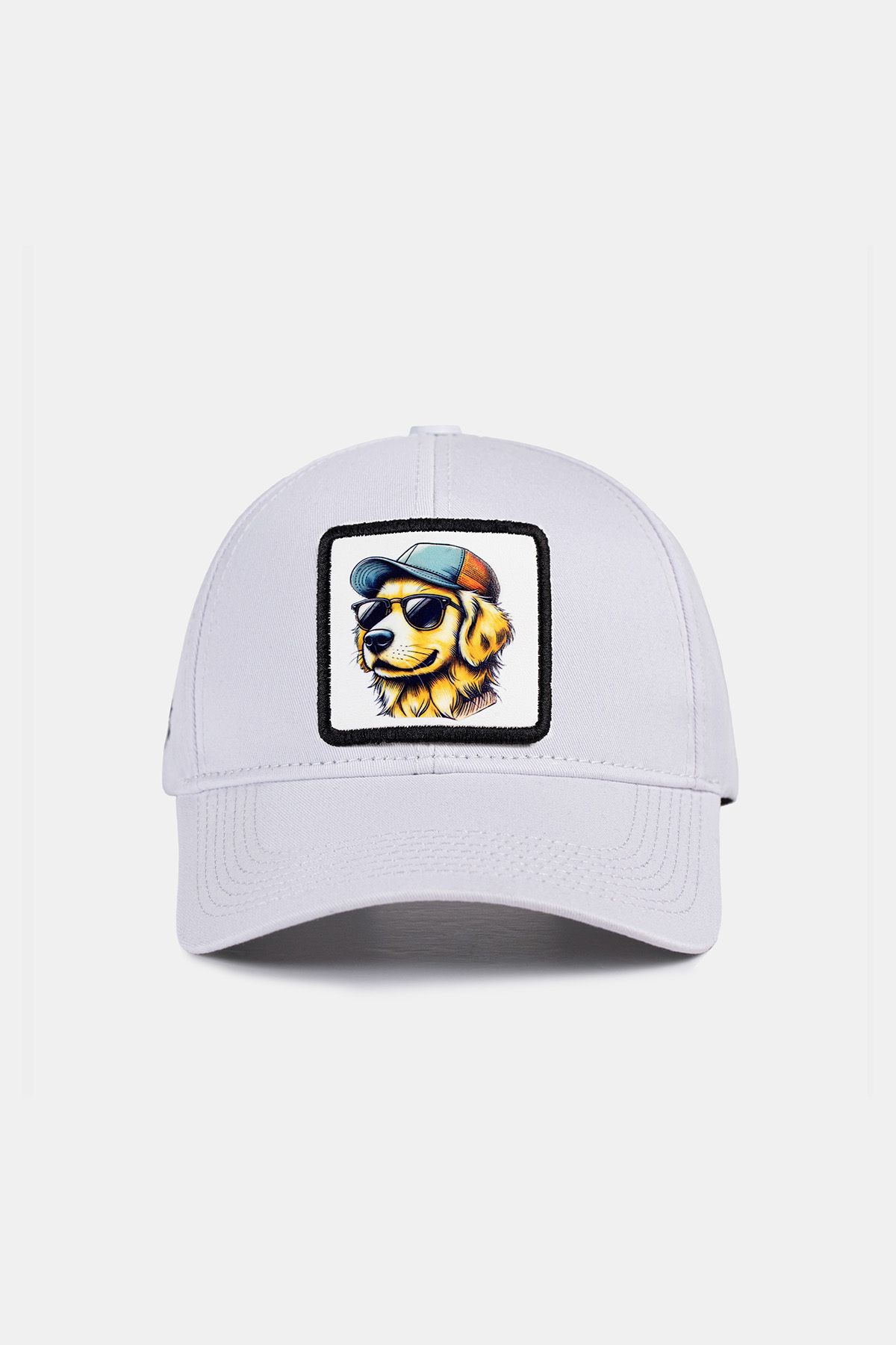 BlackBörk-V1 Baseball Six Dogs - șapcă albă unisex cu logo-ul codului 9BS (CAP) 1