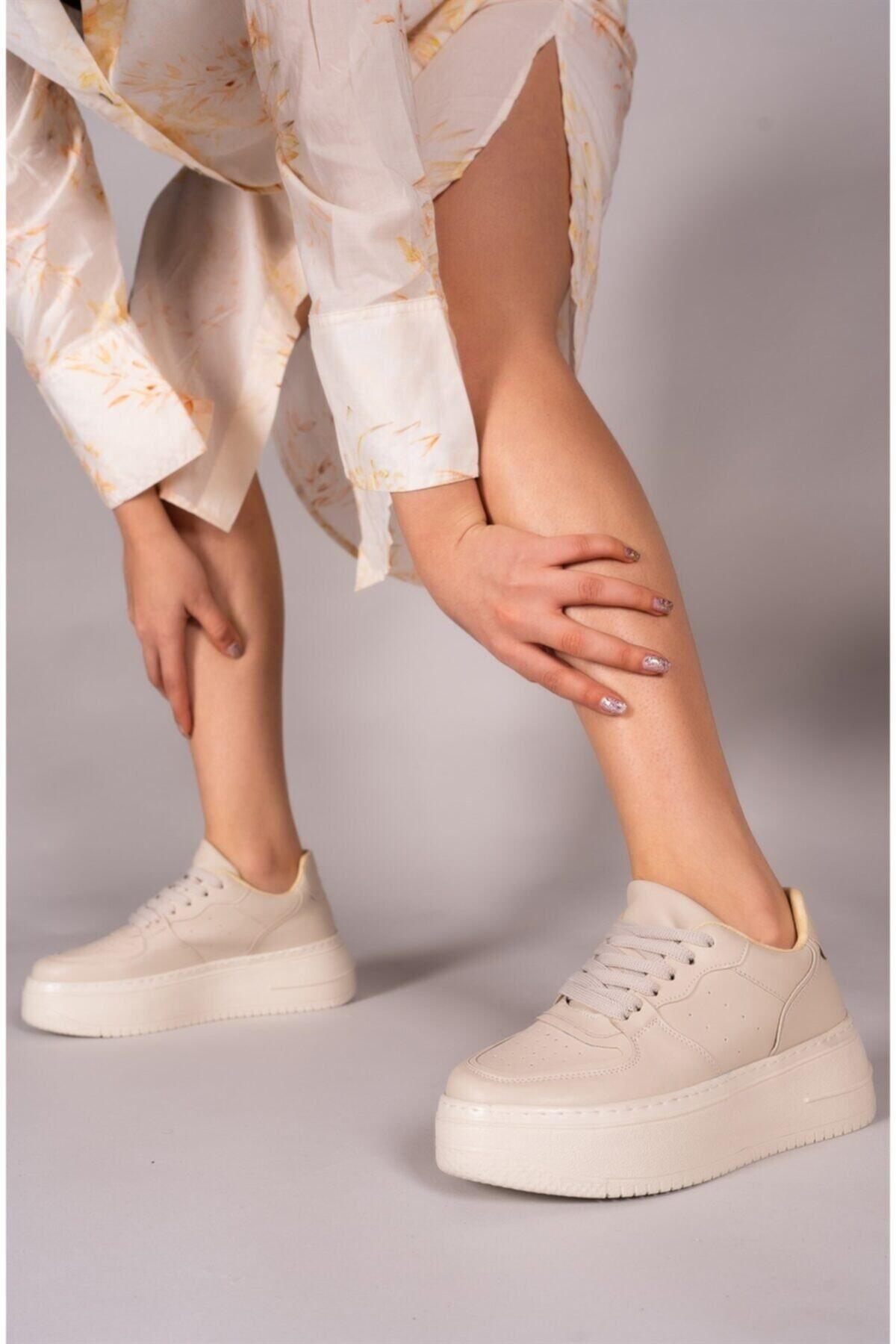 Riccon-Modalist Beige Damen-Sneaker 0012255   Neuer Designer 744636 5