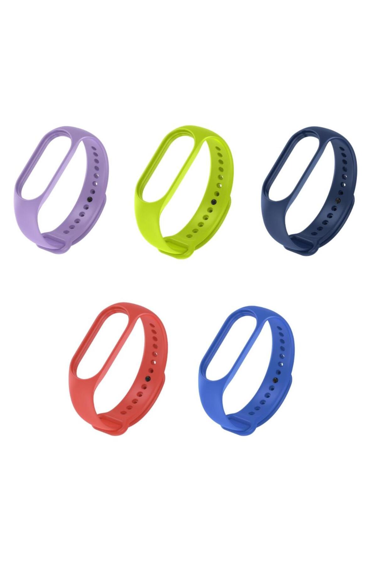 Xiaomi Mi Band 5 6 7 Compatible Smart Bracelet Tme 5-Piece Set Cord Strap