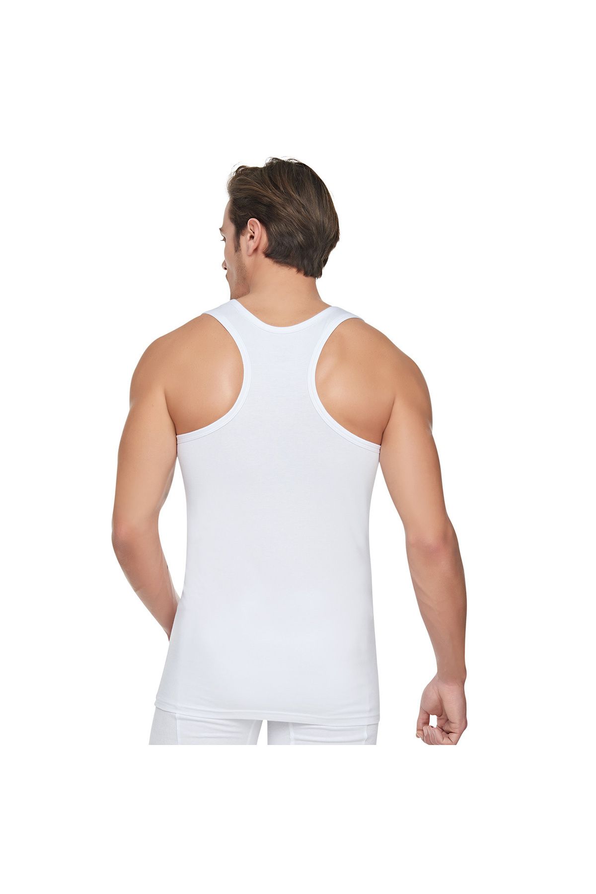 Tutku-Men's Sports Rib Tank Top 3-Piece Deal Pack – 100% Cotton, Soft and Breathable 1