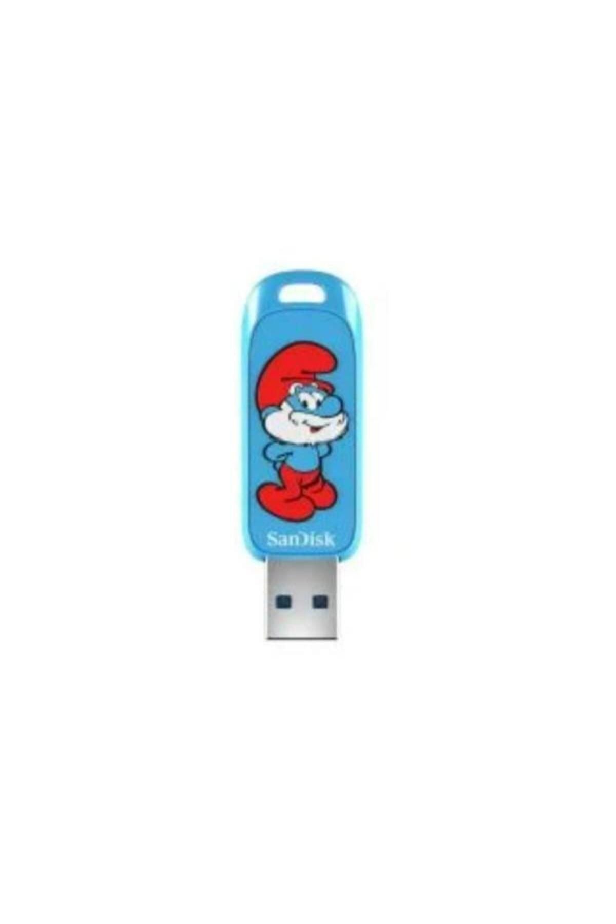 SanDisk-Smurfs 128GB USB 3.2 جيل 1 ذاكرة فلاش SDCZIS-128G-G46 1