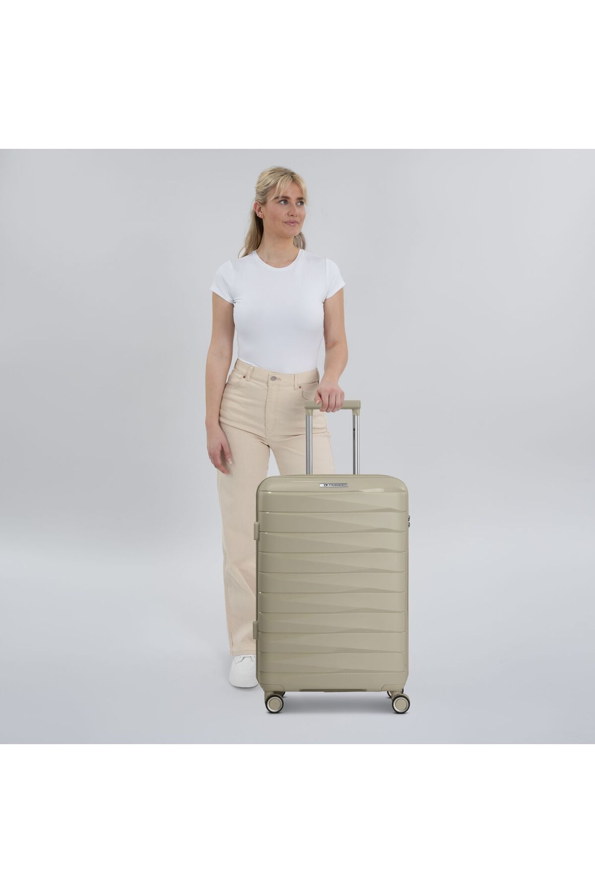 Franky-London 4 Rollen Trolley - M 42 cm Dehnfalte 6