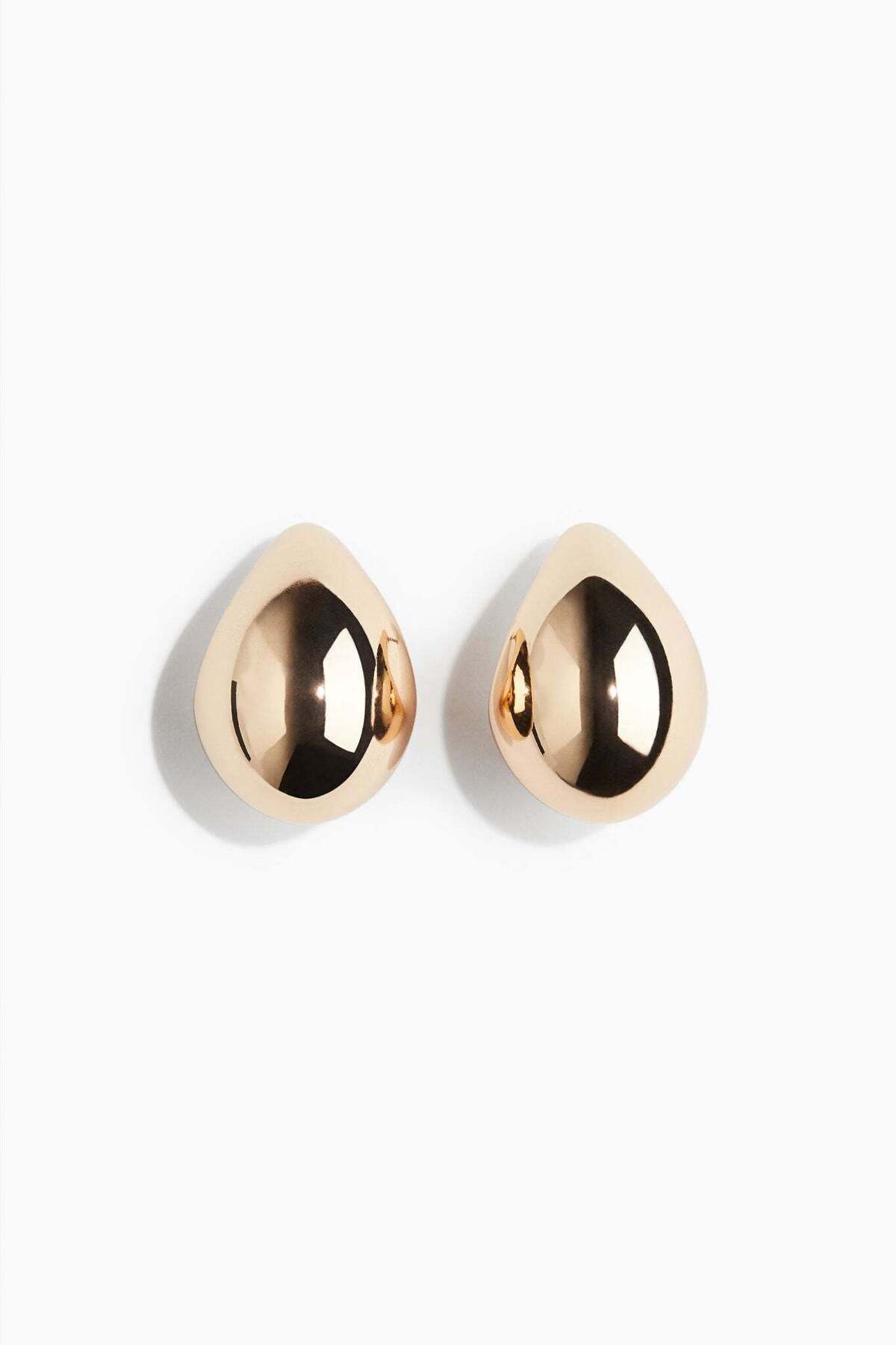 H&M-Chunky dome earrings 1