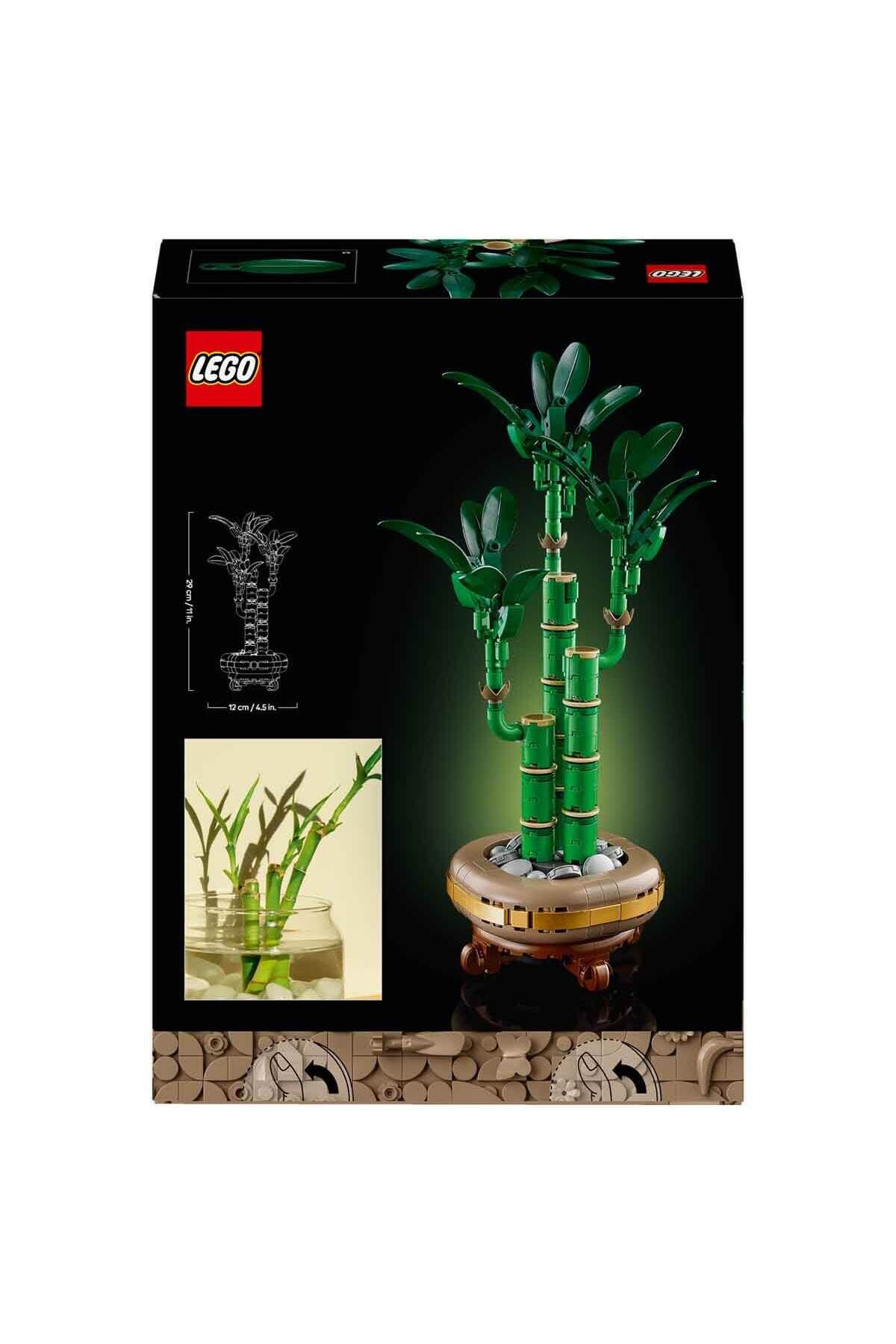 LEGO-Botanicals Lucky Bamboo 10344 - Natural Lover Adults Decorative Plant Set (325) 4