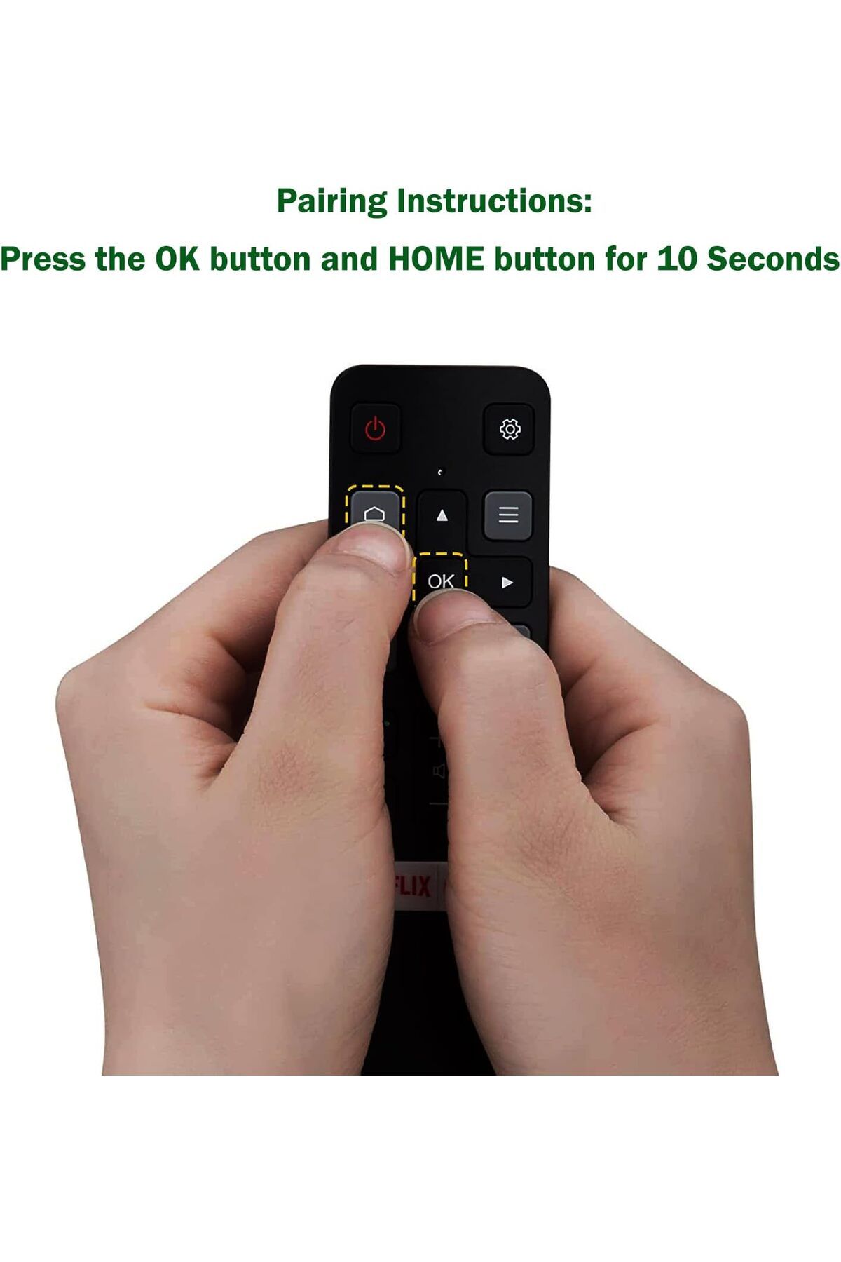 AWH-New RC802V Voice Command Smart Remote Compatible for All Android 4K UHD TCL Smart Televisions. 4