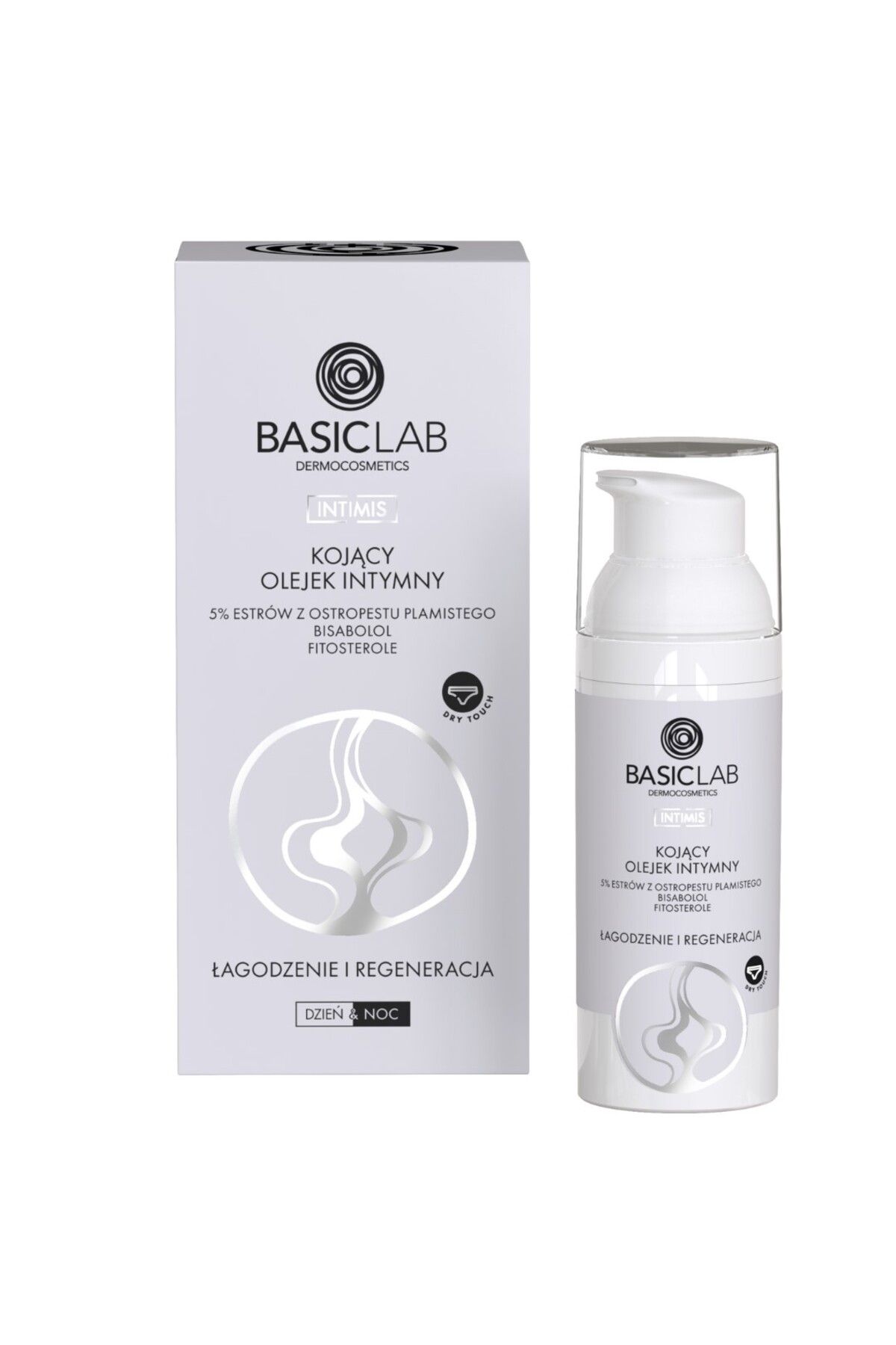 BASICLAB-- Soothing intimate oil with 5% milk thistle esters, bisabolol and phytosterols 50 ml 1