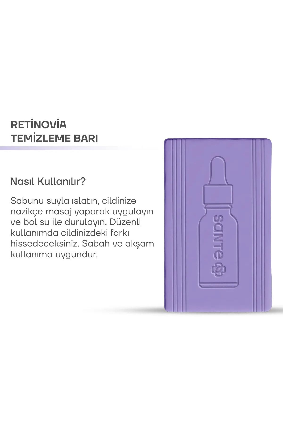 SantePlus-Sante Plus Retinovia Anti-Aging Skin Renewal Cleansing Bar 120 Gr 4