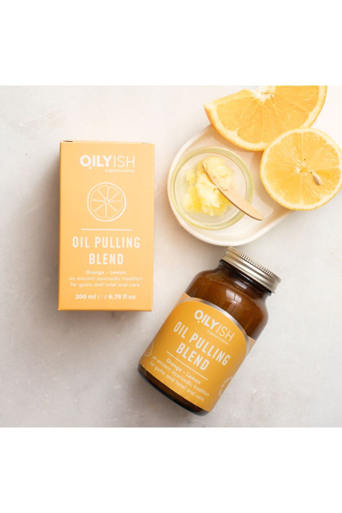 OİLYİSH Oil Pulling Blend (Orange- Lemon)