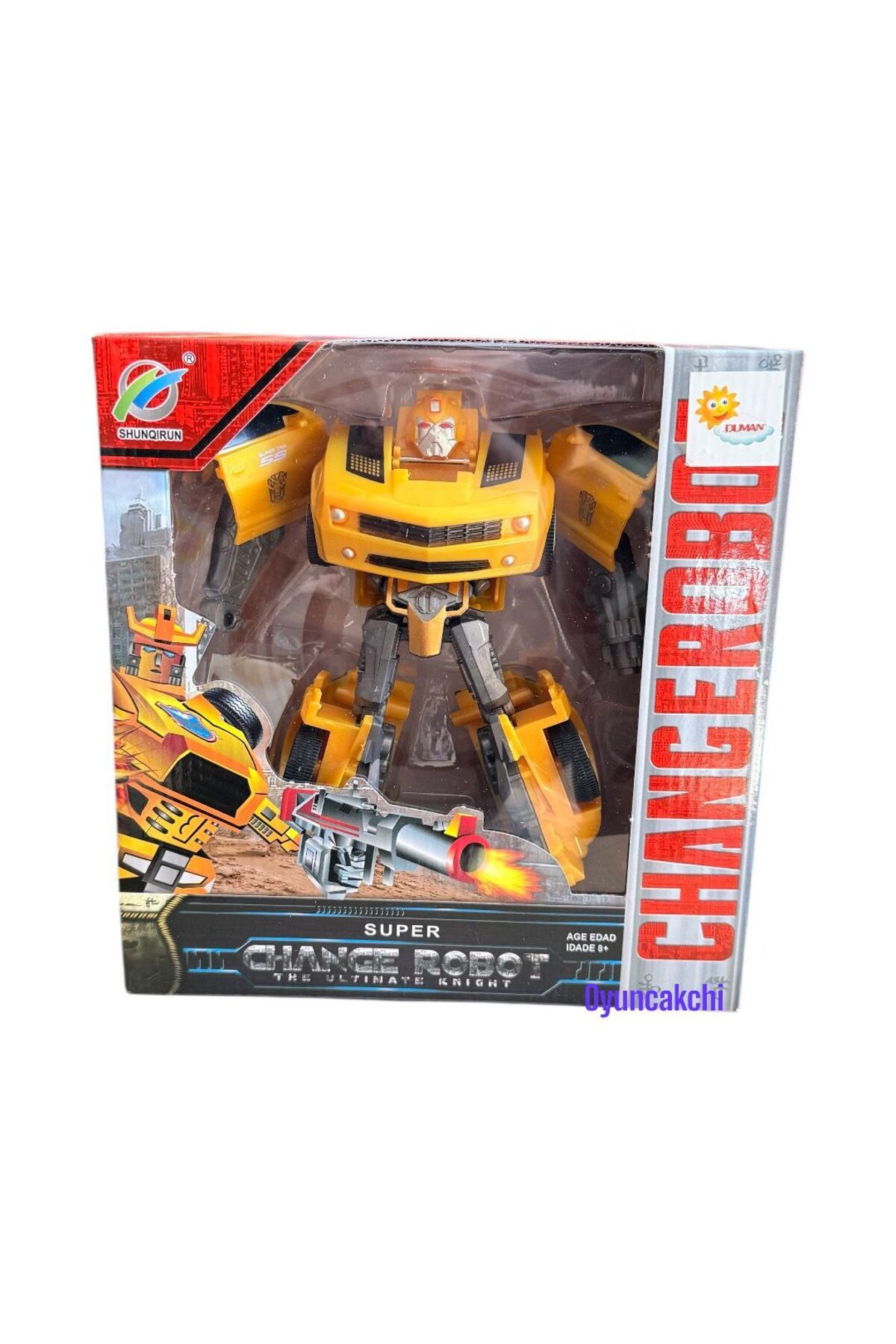 tmtoysandmore-Transformers Bumble Bee Robot - Car Transforming Toy 2