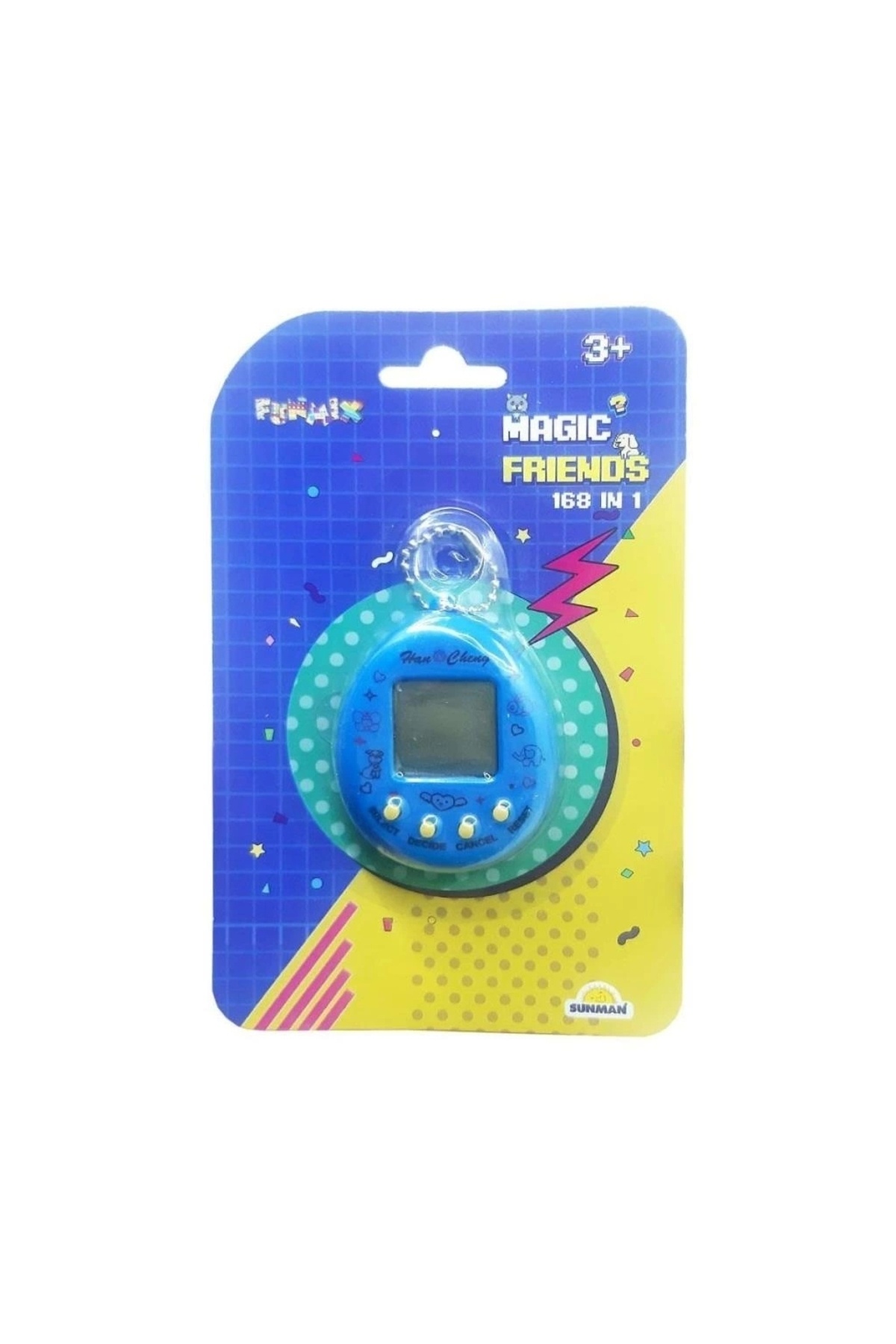 Sunman 4568 SUN-YFN-FNX-OYUN SANAL BEBEK YUVARLAK ŞKL KRTL 4A fotoğrafı 4 (önizleme)