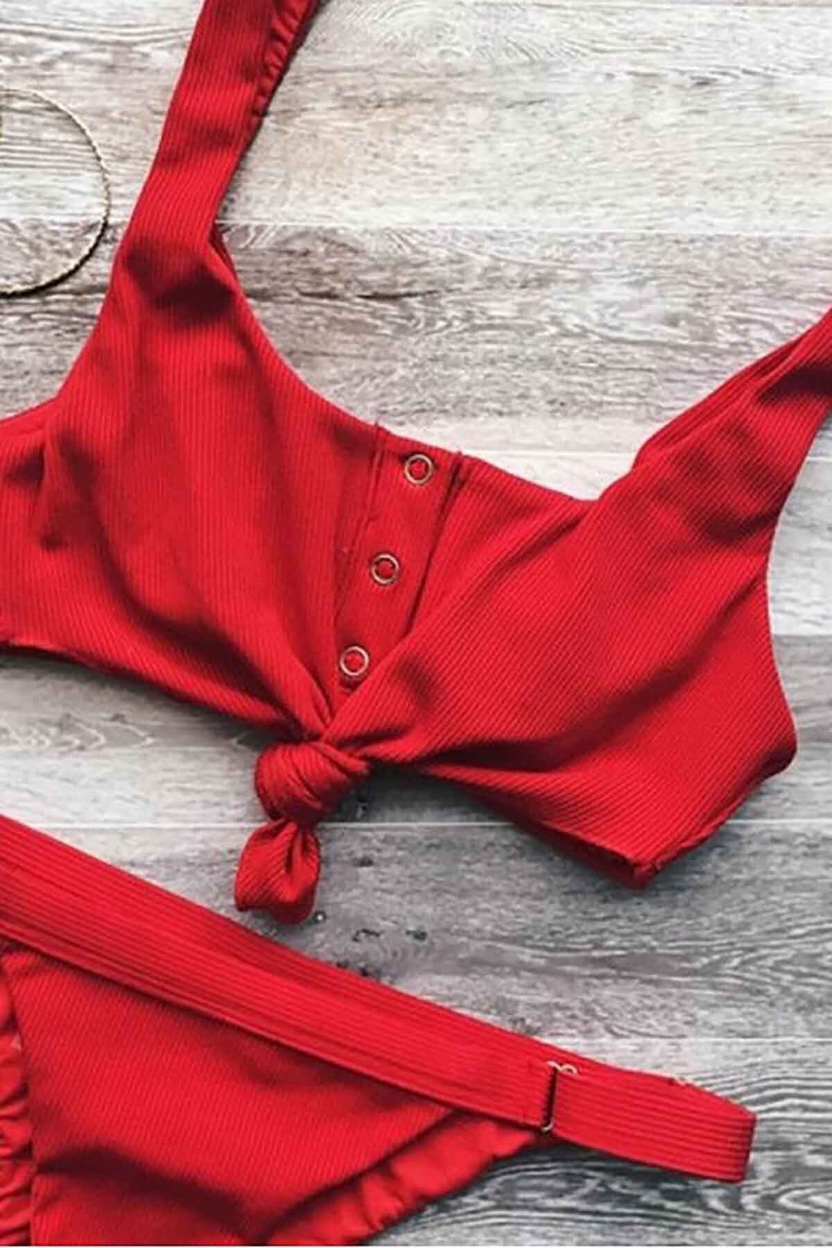 Angelsin-Piros bikini alsó - stílusos és kényelmes 4