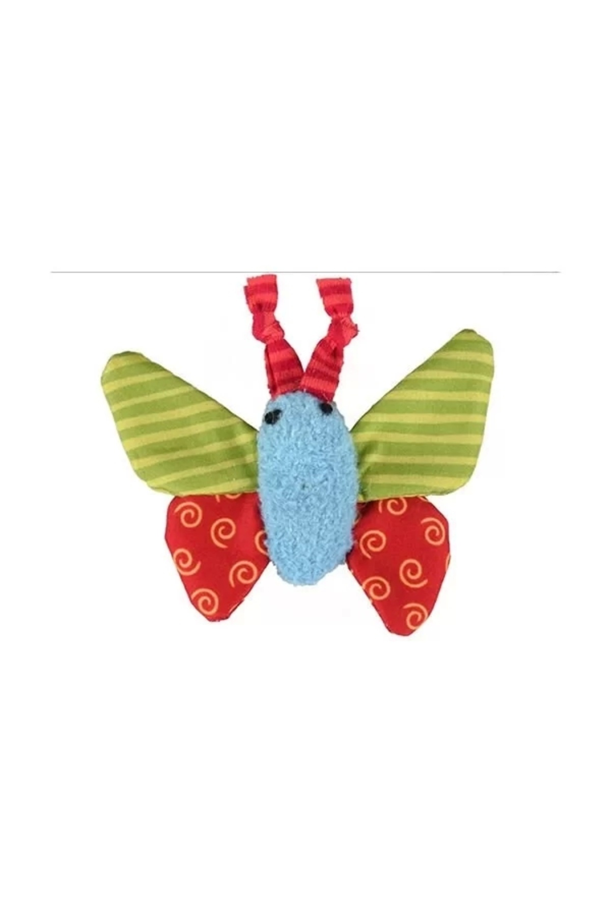 Flamingo-Yowly Butterfly Shaped Cat Toy 2 Pieces 9 Cm 3