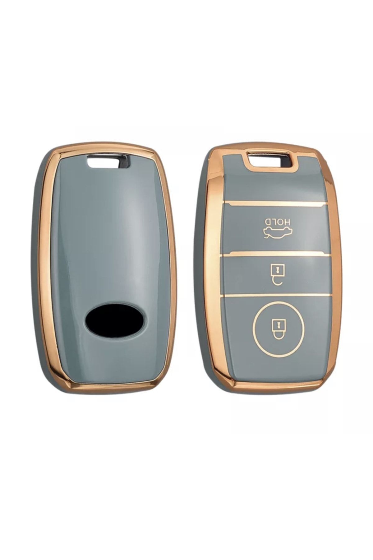 KUNIO Autosleutelhoes geschikt voor Kia Rio Sportage Picanto Stonic metaal, B Zilver Groen, 3/4 Tasten KUNIO Autosleutelhoes geschikt voor Kia Rio Sportage Picanto Stonic metaal, B Zilver Groen, 3/4 Tasten