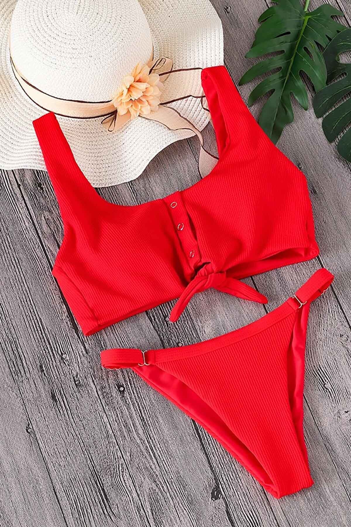 Angelsin-Piros bikini alsó - stílusos és kényelmes 5