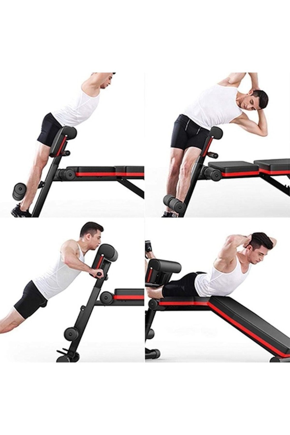 Fitness World-مقعد رفع الأثقال القابل للتعديل، مقعد صالة الألعاب الرياضية المنزلية مع مقعد تدريب متعدد الوظائف مع الدمبل 8