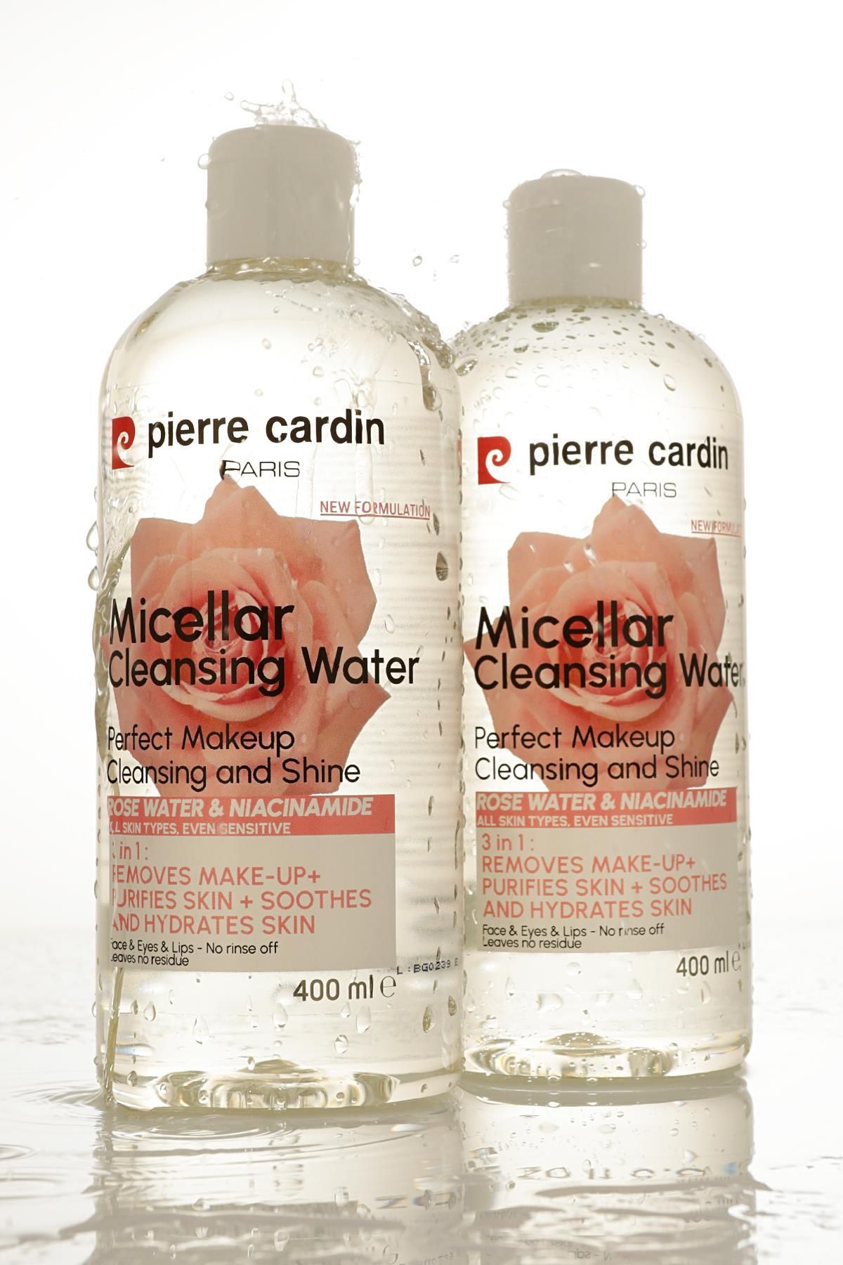 Pierre Cardin-Micellar Cleansing Water with Rose Water and Niacinamide - Makeup 6