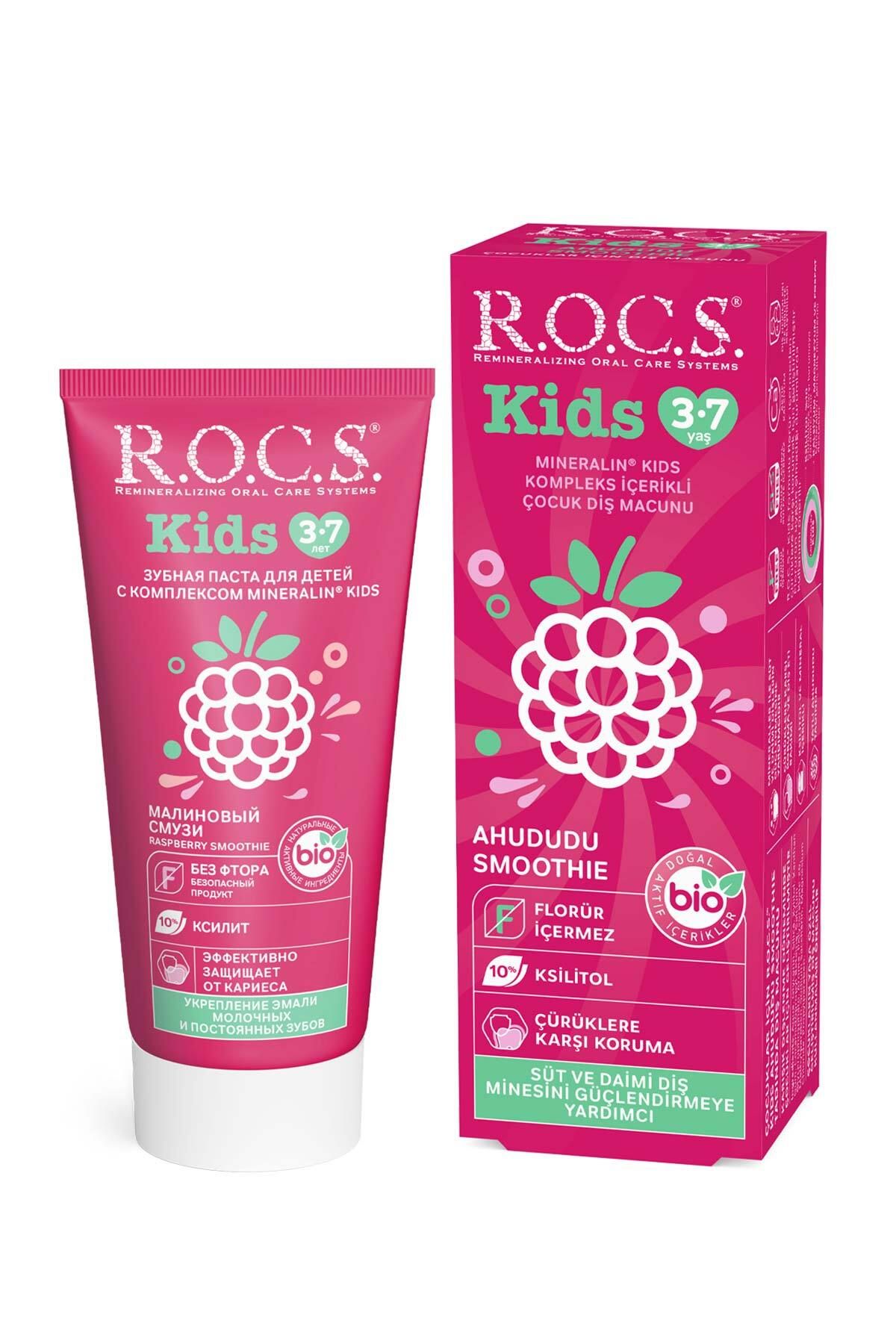 R.O.C.S. Kids 3-7 Ahududu Smoothie Diş Macunu 45g