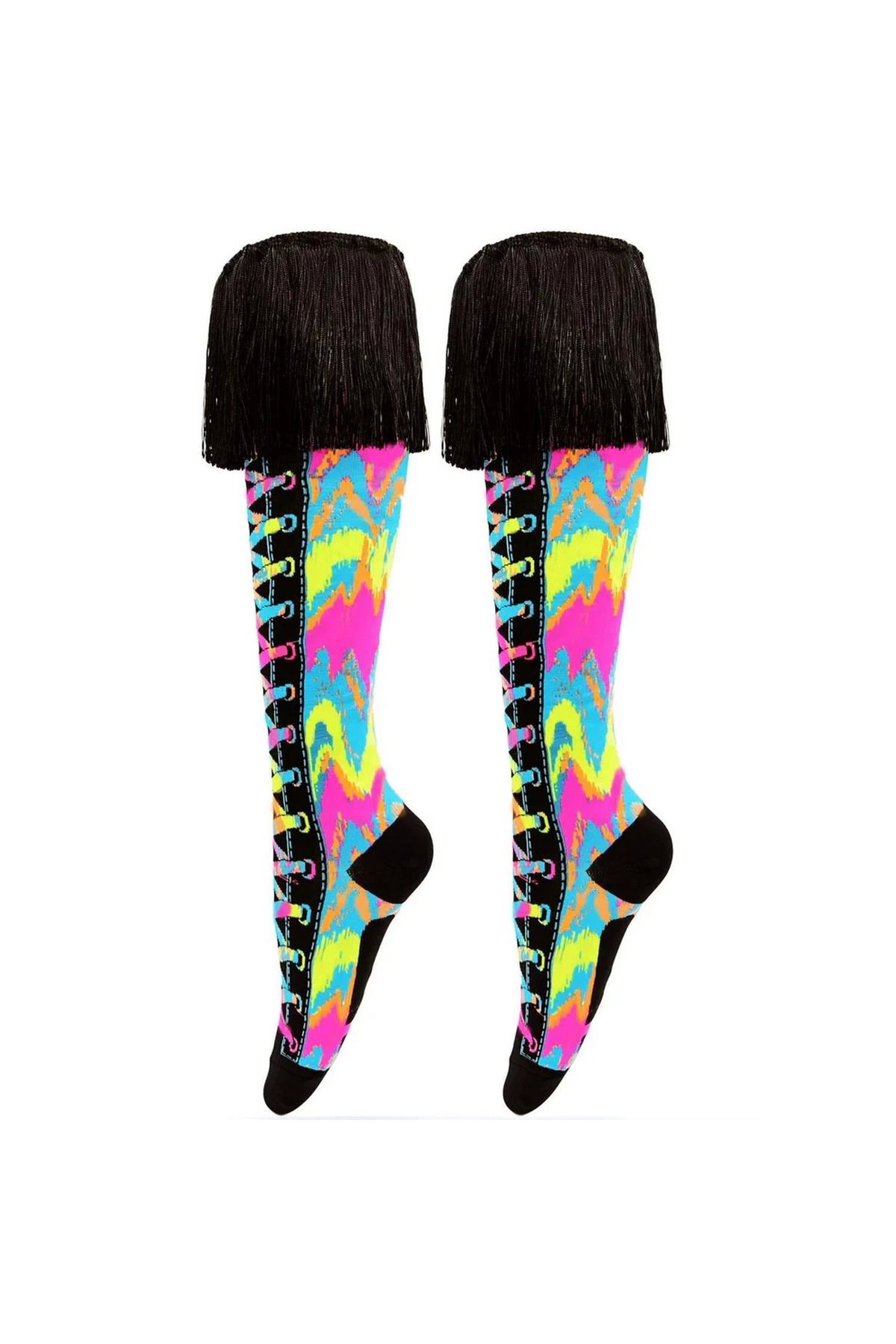 misan Rainbow Tie Dye Çorap 6 - 99 Yaş