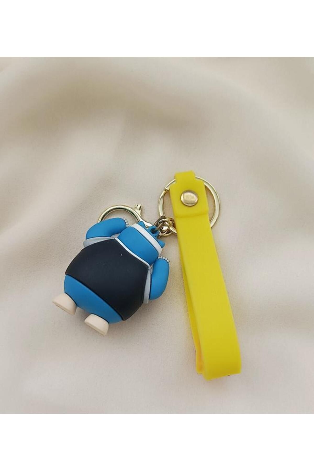Hd Marketim-Keychain Pokemon Snorlax Key Chain and Bag Accessory 3