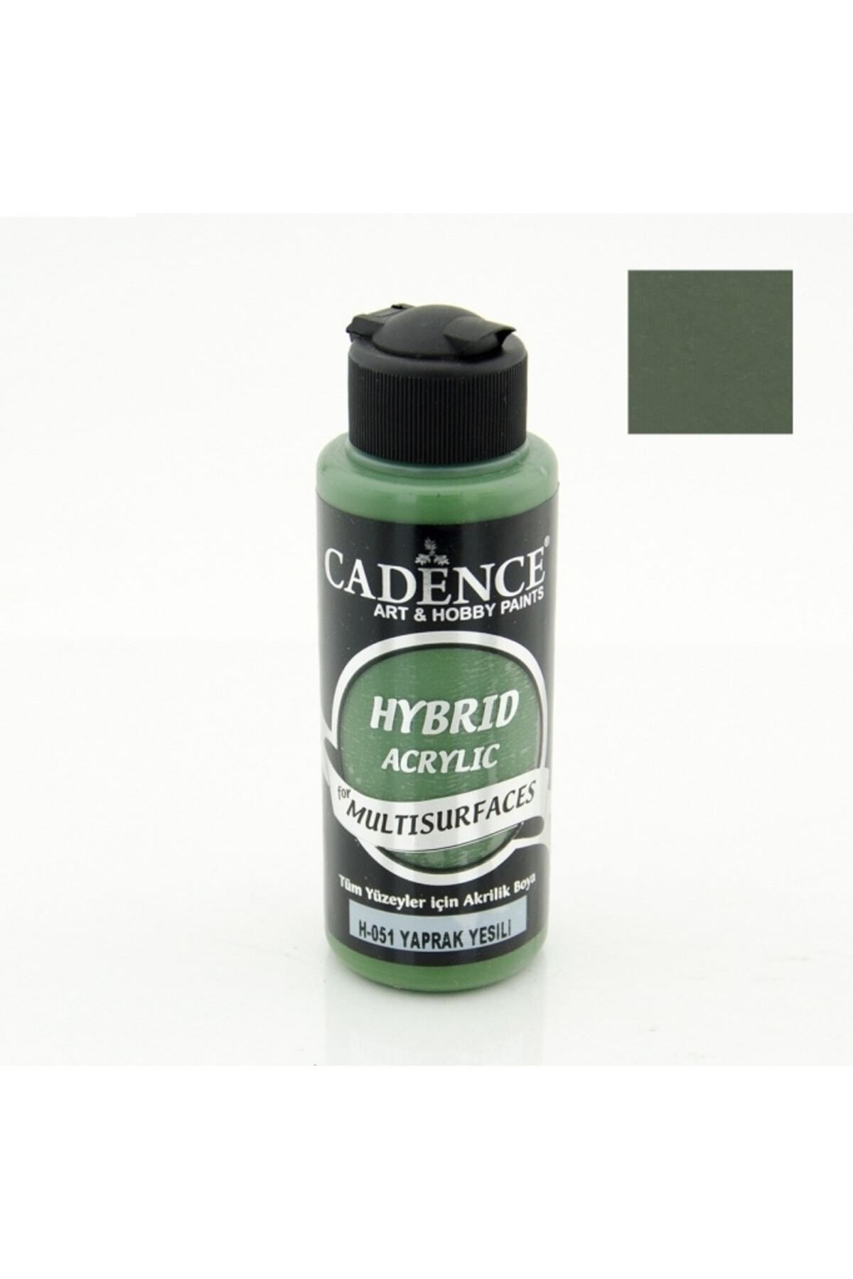 Cadence Boya Hybrıd Akrilik Multısurfaces H-051 Yaprak Yeşil 120ml