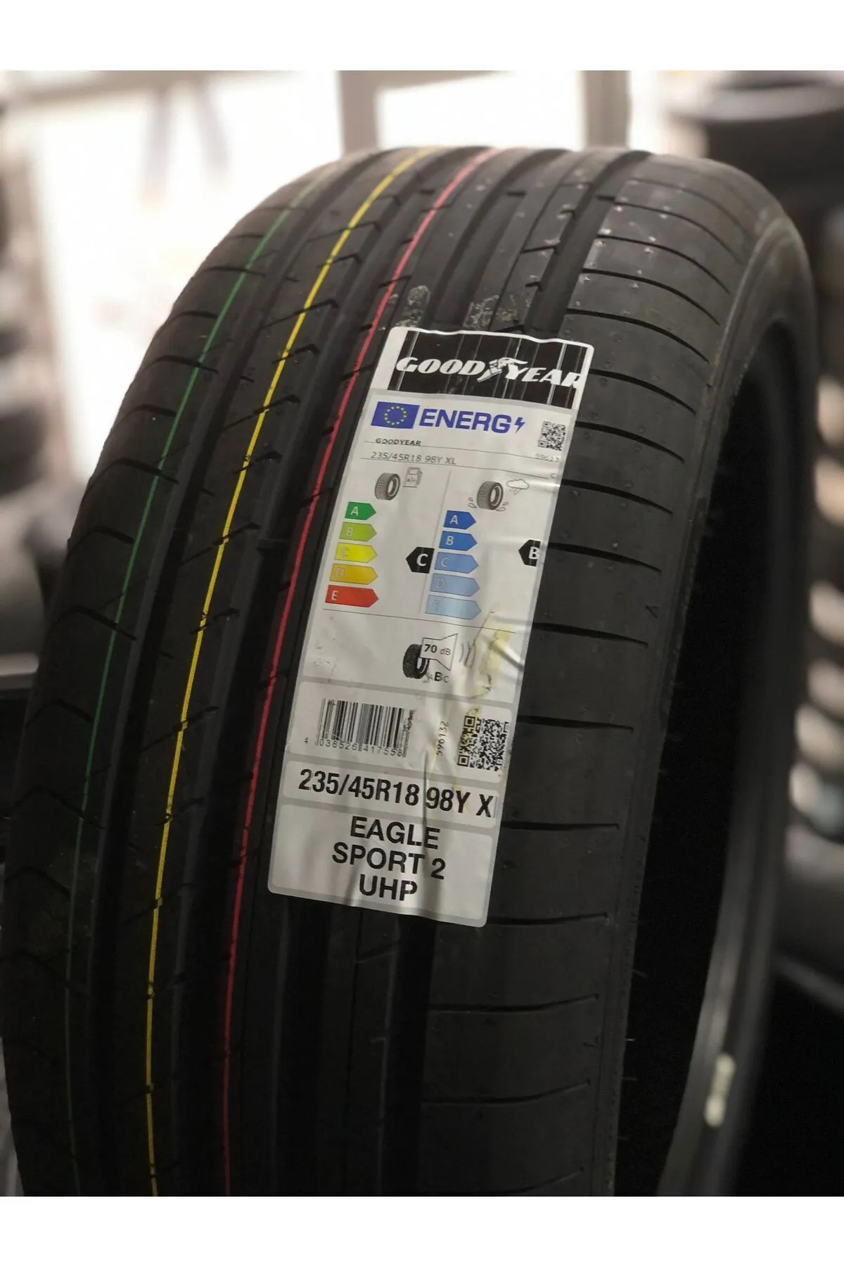 Goodyear 235/45 R18 98Y Eagle Sport 2 UHP XL FP Oto Yaz Lastiği (Üretim: 2025)