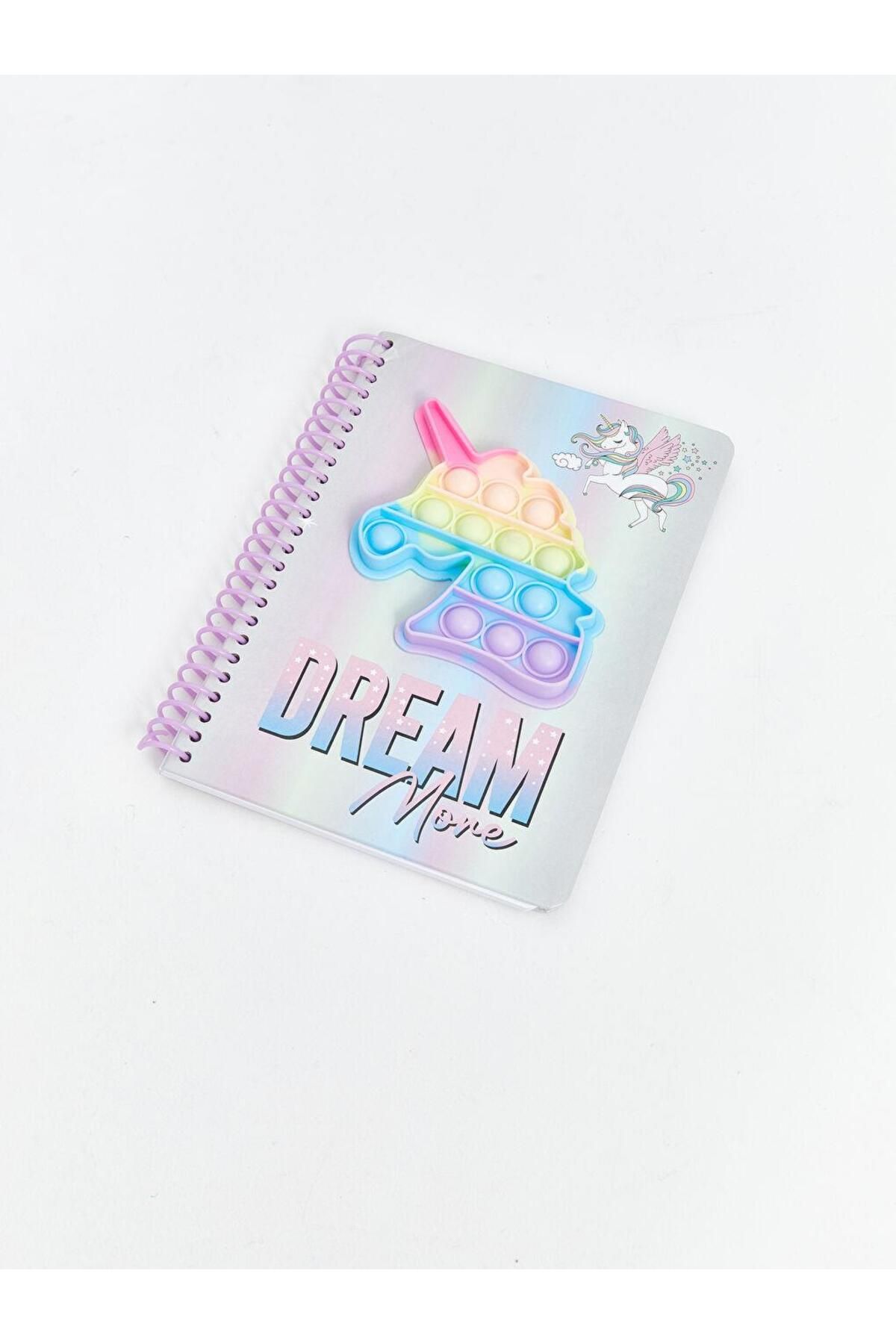 LC Waikiki-ملحقات LCW دفتر ملاحظات مخطط بحلقة مطبوعة من Pop It 2