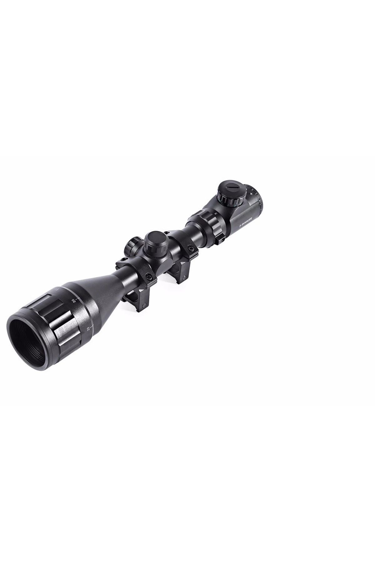 Easy Tedarik 3-9x50aoeg Çıft Işıklı Retikül Optik Görüş Kapsamlı Zoomlu Dürbün(b)