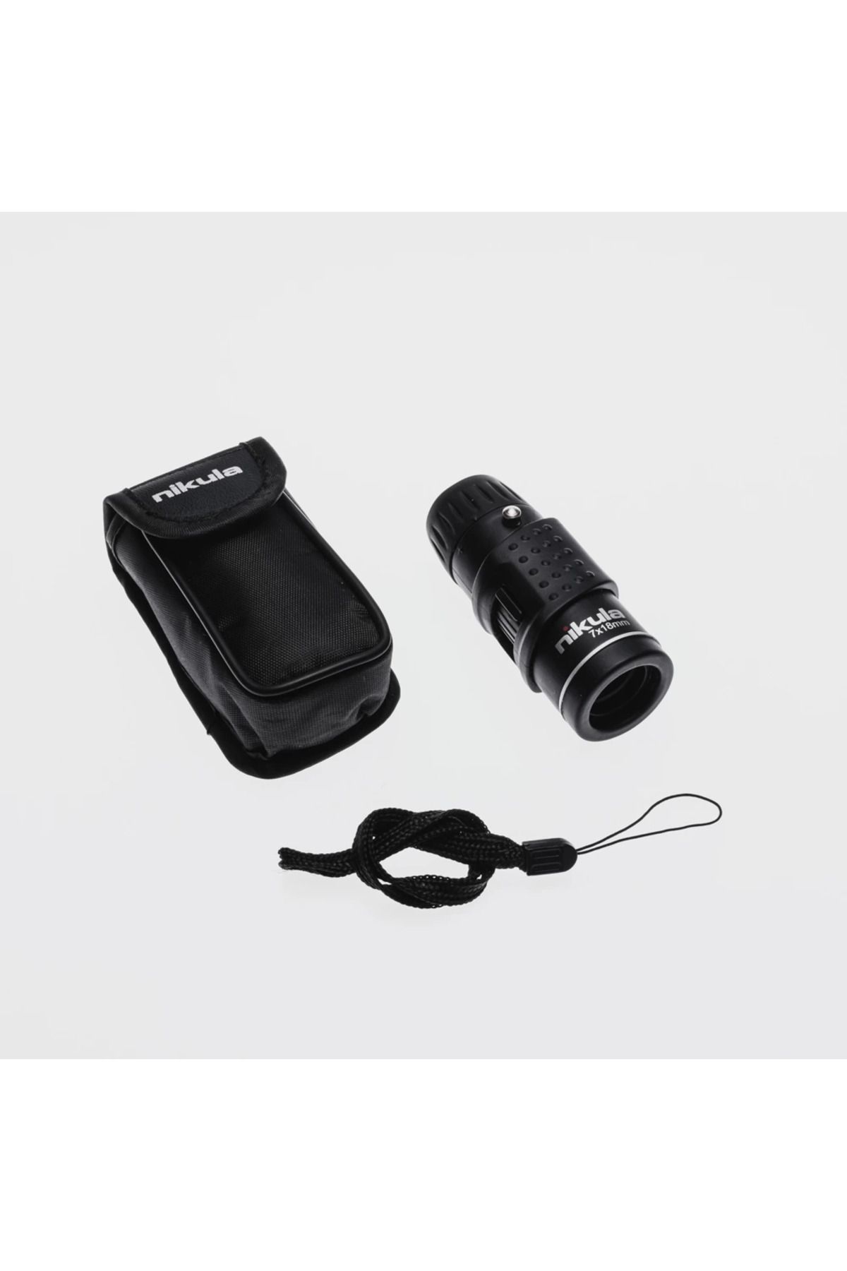 Easy Tedarik Nıkula 7x18 Avuç Içi Kauçuk Kaplamalı Hd Optik, Cepte Taşınan Mini Monoküler Dürbün