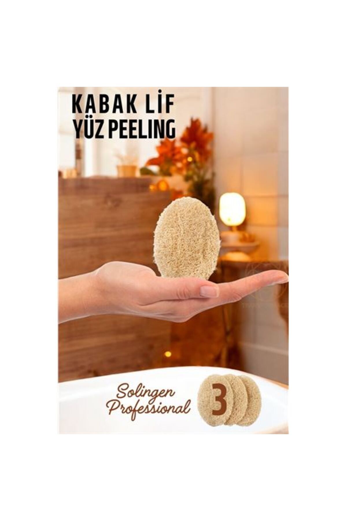 KfksStore Engithalat Yüz Peeling Kabak Lifi 3 adet