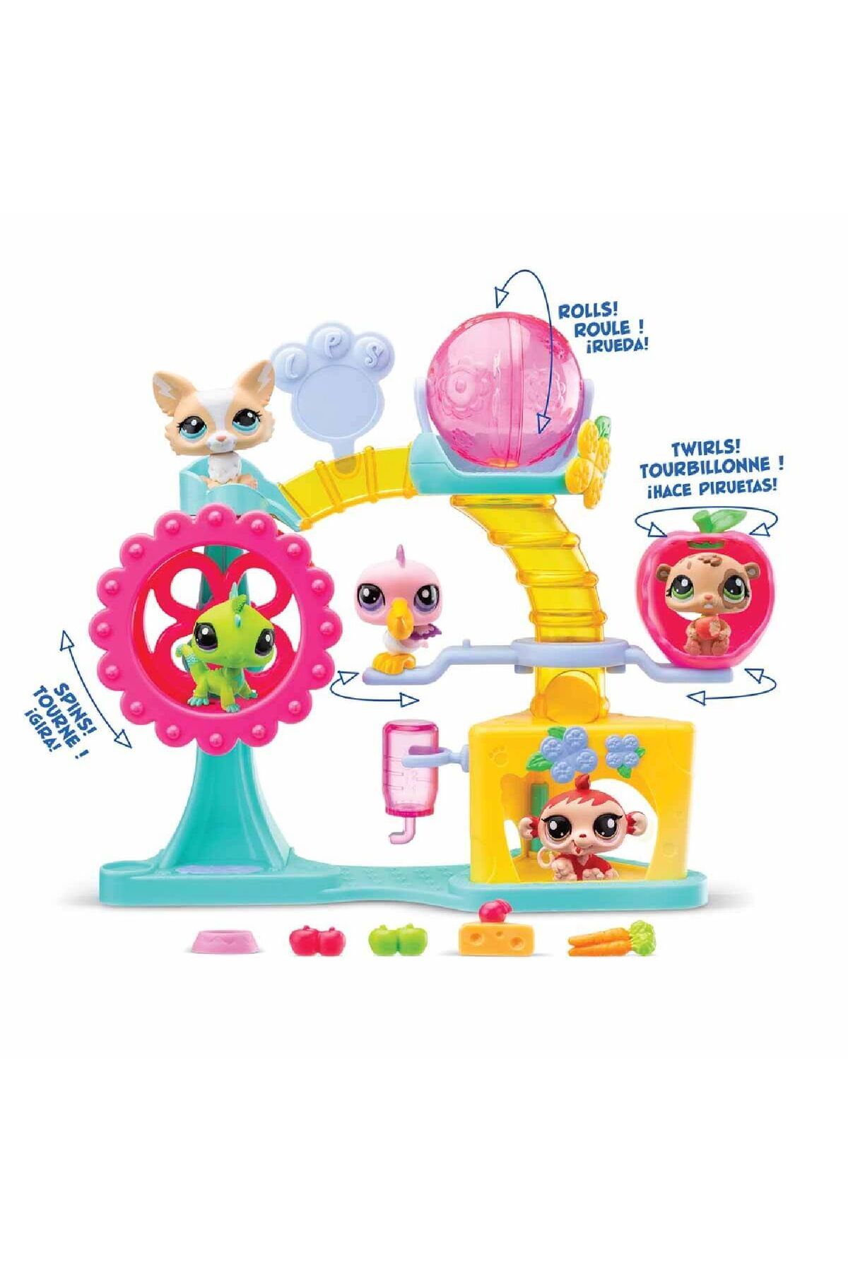 GIOCHI PREZIOSI-Nessiworld 5196 Littlest Pet Shop Minis Entertainment Factory Play Set S1 -Sunman 6