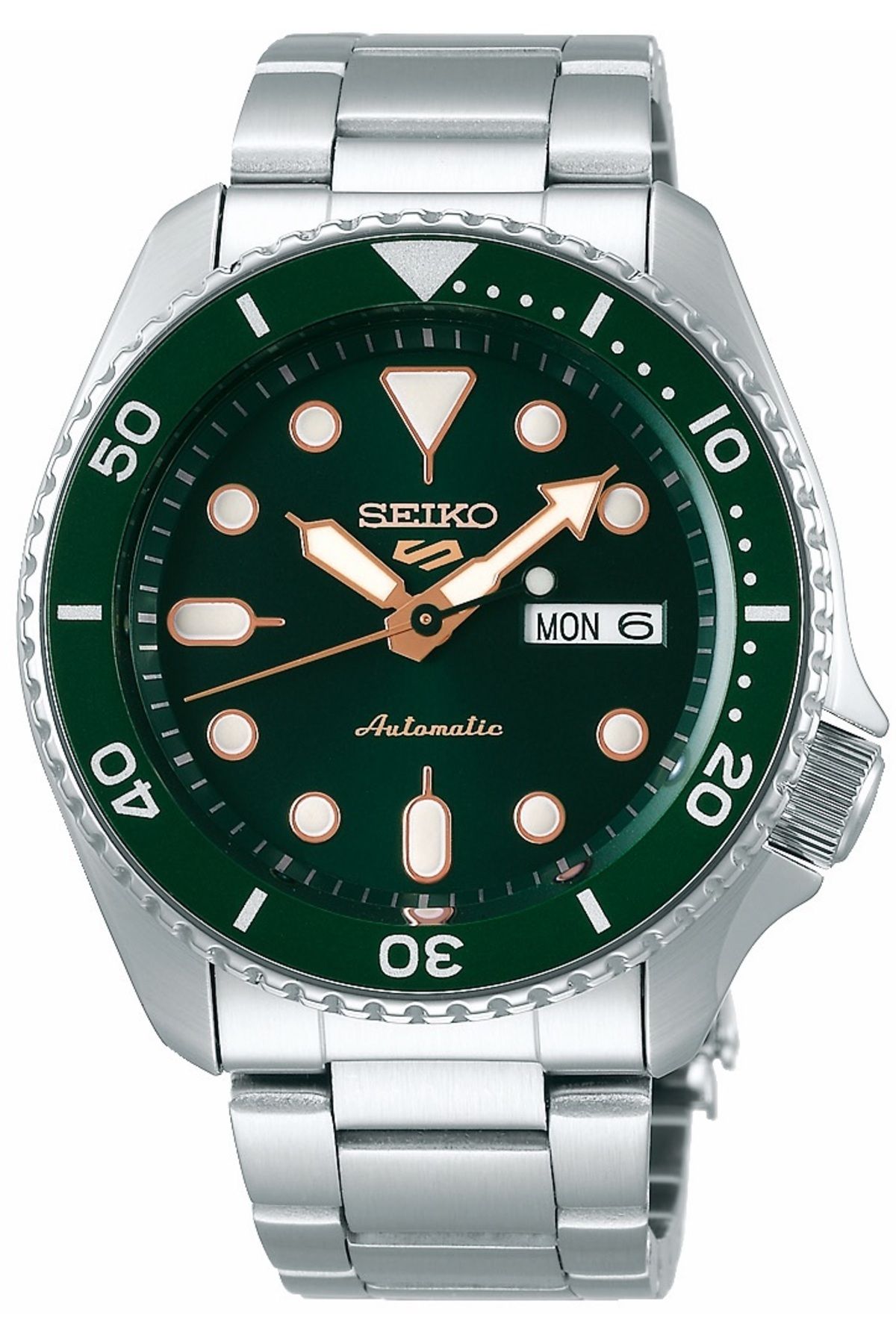 Seiko-5 ساعة يد رياضية أوتوماتيكية للرجال Srpd63k 1