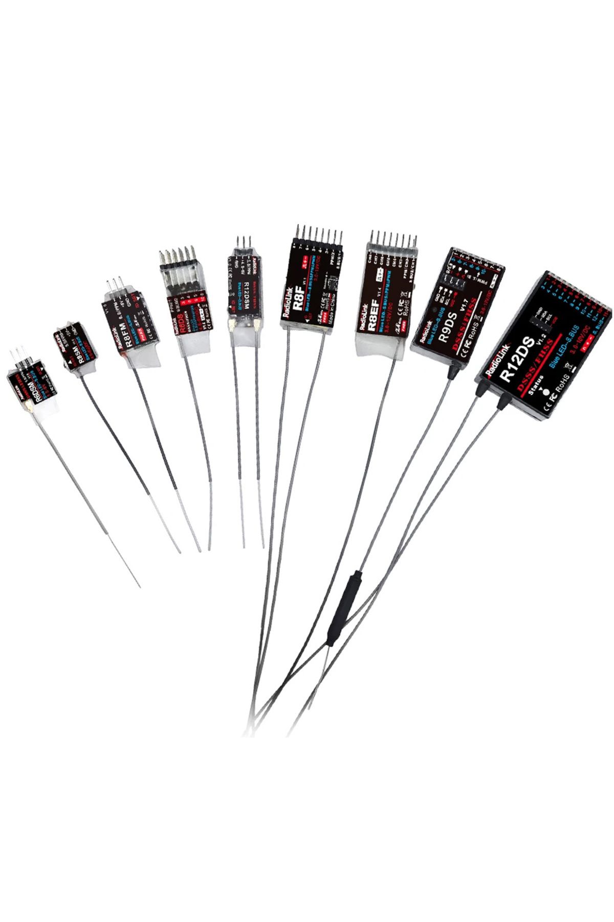 U-Angel-1988-Radiolink R12DSM R12DS R9DS R8SM R8EF R8FM R8F R7FG R6DSM R6DS R6FG R6F R4FG R4F Rc Receiver 2.4G... 3
