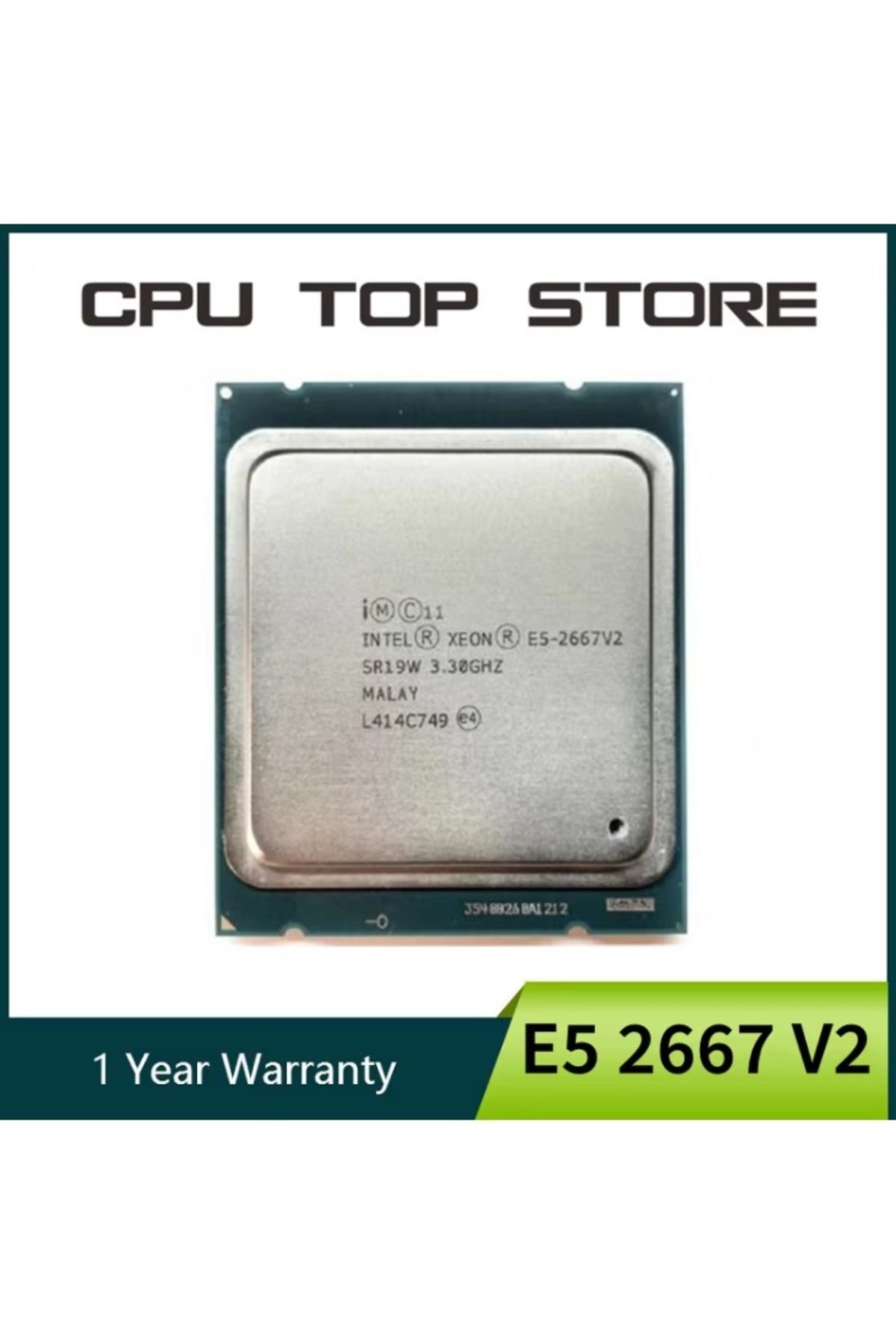 Choice-Intel Xeon E5 2667 V2 2667V2 CPU 8-Core 3.3GHz 130W LGA 2011 Processor 2