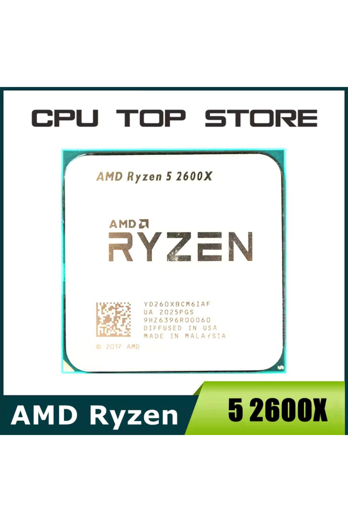 Choice-Amd Ryzen 5 R5 2600x 3.6ghz 6-core 12-thread 95w Cpu Processor Lga Am4 7