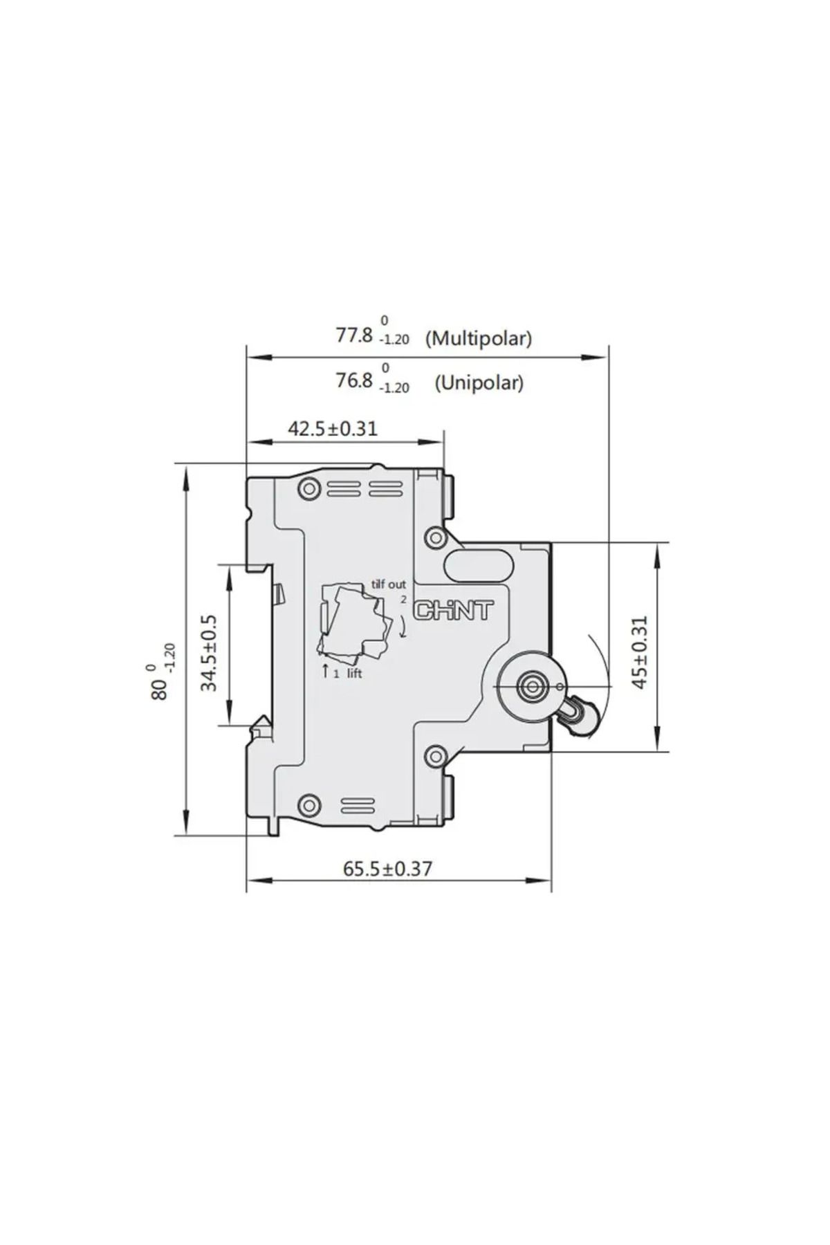Choice-2 16a Chint Mcb Nxb-63 Miniature Circuit Breaker 1p 2p 3p 4p Ac 230/400v Chnt Din Rail Mounting Mini 4