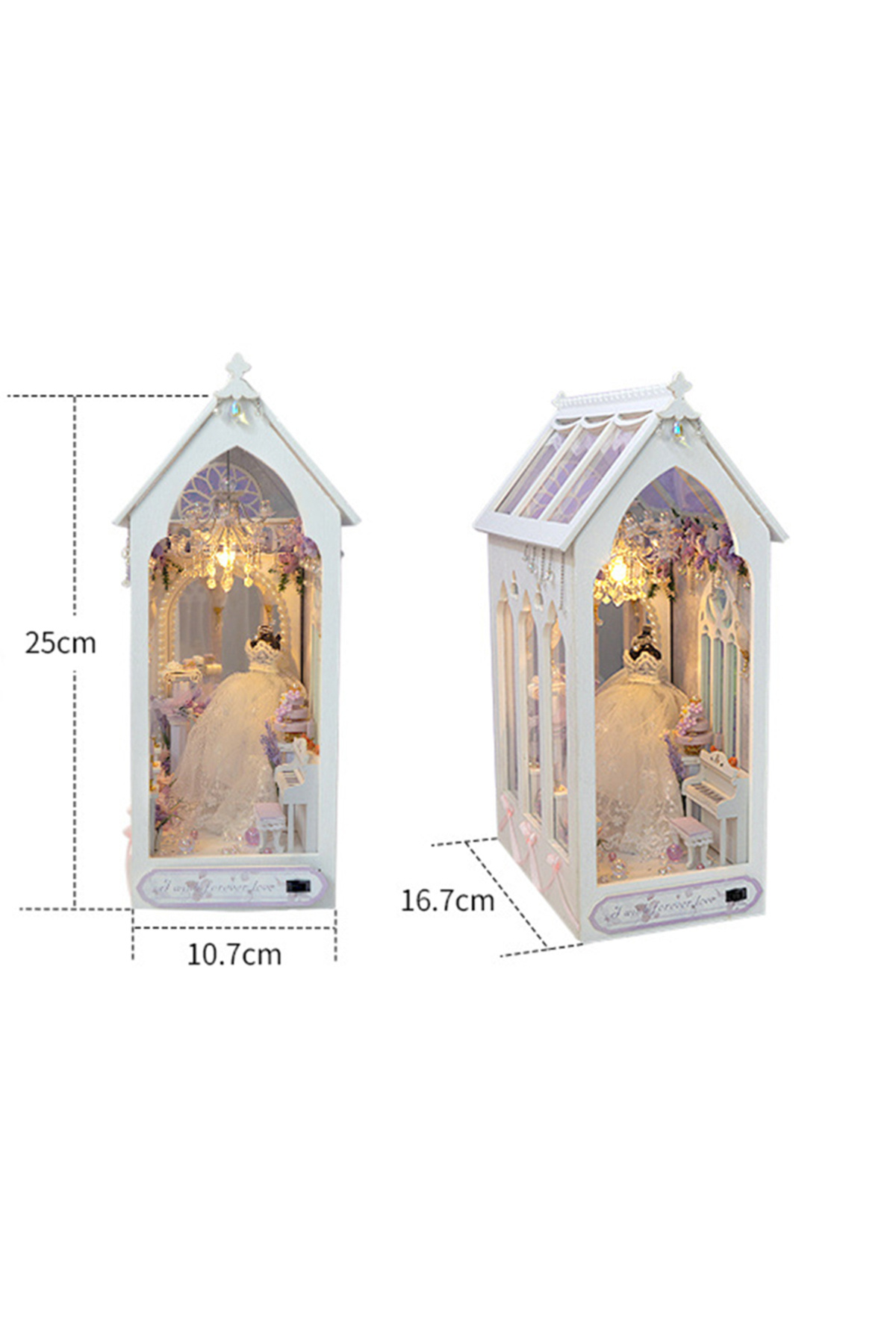 Choice-Tc21 Diy Book Nook Doll House Wooden Case Miniature Furniture Dollhouse Bookshelf Shelf Insert Toys 1