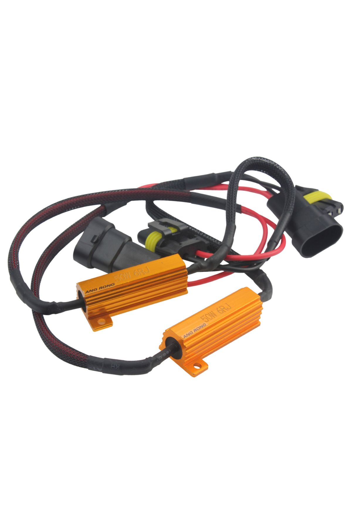 Choice-ANGRONG 2x 50w 6 Ohm 9006 HB4 LED Daytime Fog Light HeadLight Error Free Load Resistor 2