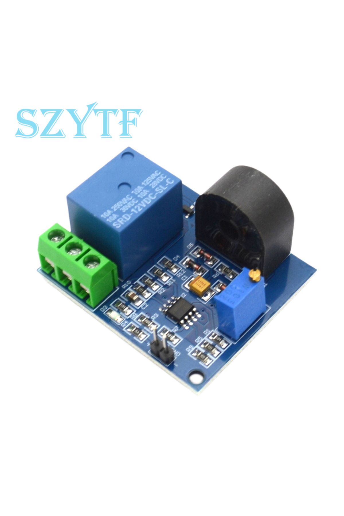 SZYTF-12V AC Current Detection Sensor Module 5V 12V Relay Protection Module 5A Over-Current Overcurrent Pr 4
