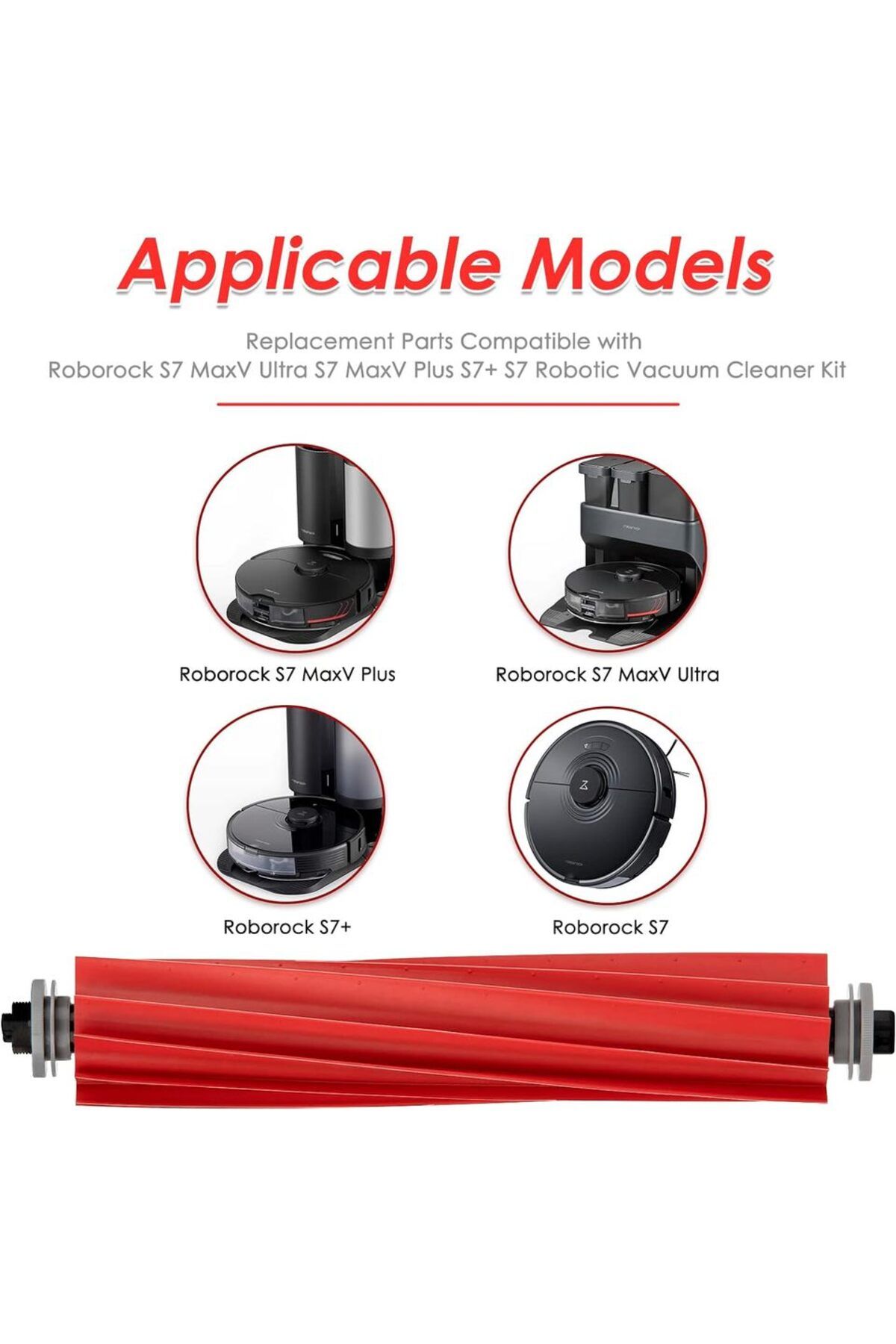 Choice-Roller Brushes Main Brush for Xiaomi Roborock S7  S7 MaxV S7 MaxV Plus S7 MaxV Ultra Q7  Q5 Q Rev... 6