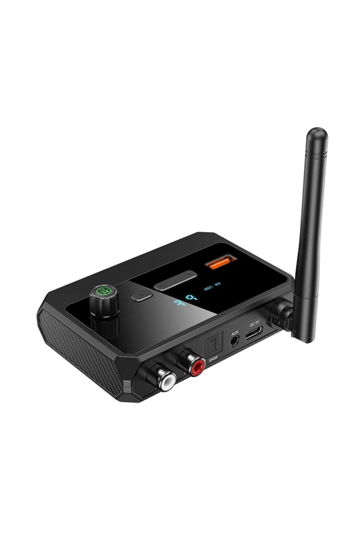 Choice-Black V5.3 Bluetooth 5.3 Audio Receiver Support Usb U-disk Play Wireless Adapter R/l 2 Rca/3.5mm Aux 1