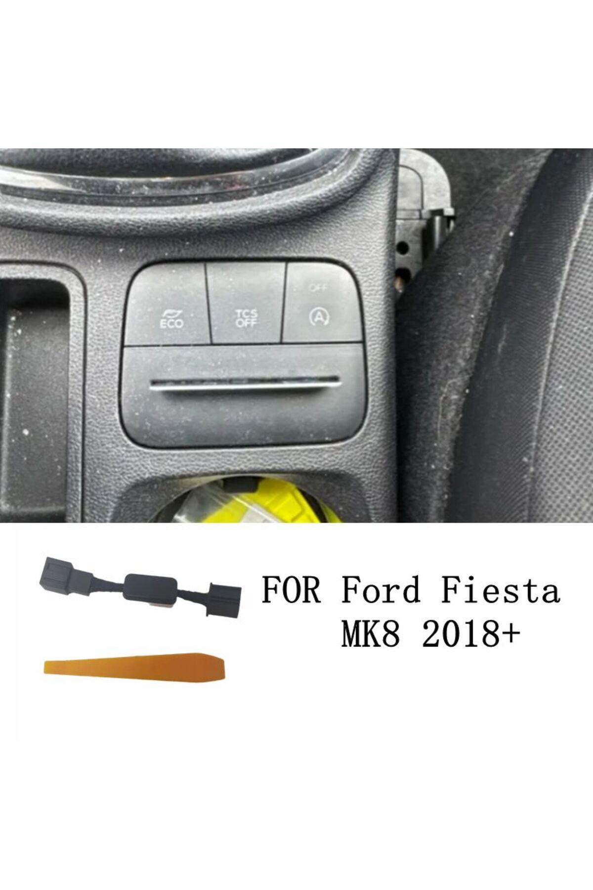 Choice-For Ford fiesta mk8 2018-2023 Car Automatic Stop Start System Off Closer Canceller Device Control 2