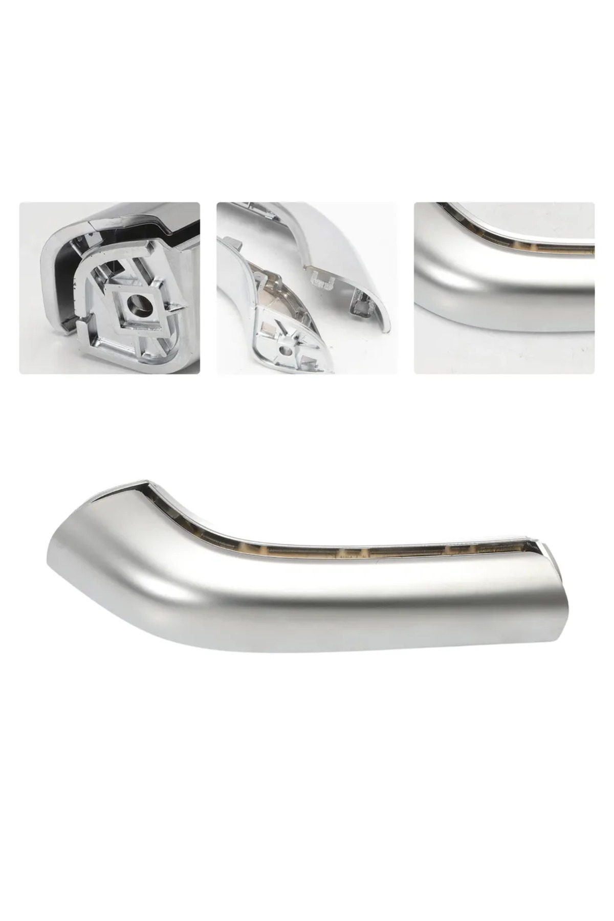Choice-Door Handle Door Opener Inner Door Handle Driver Side Chrome Interior Silver Front Left for M-A-N... 5