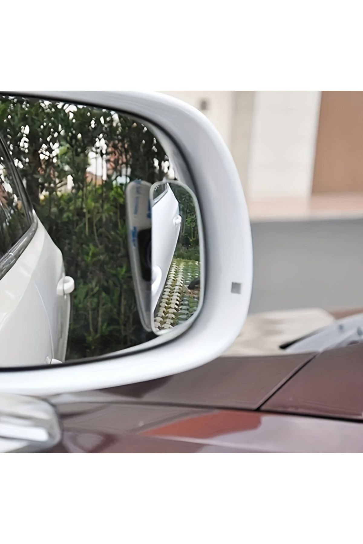 Choice-2Pcs Car Arc Wide-angle Rearview Mirror Clear Slim Blind Spot Reversing Glass Convex Rear View Mi... 4