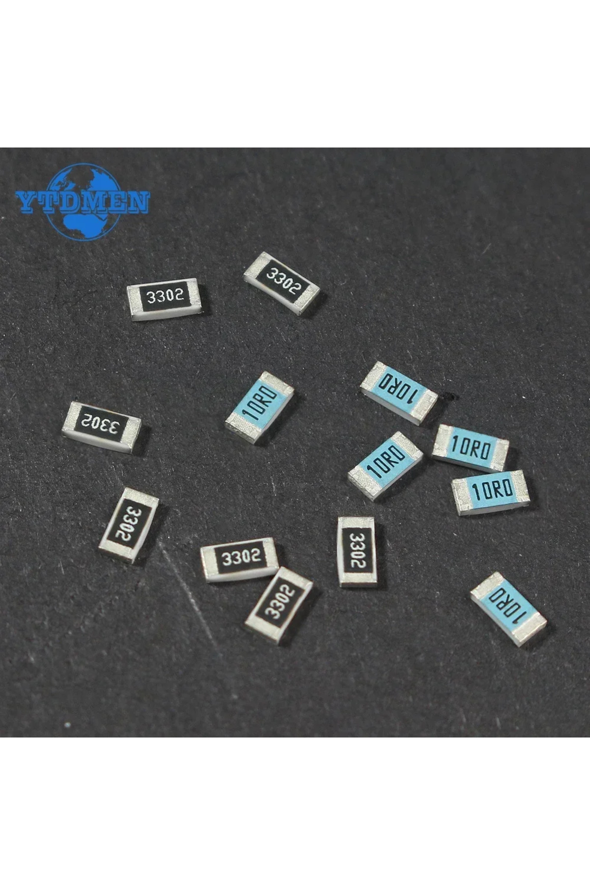 YTDMEN-660pcs 1206 1206 0805 0603 1210 Smd Resistor Sample Assorted Kit 1ohm-1m Ohm 1% 5% Resistance 33valu 3