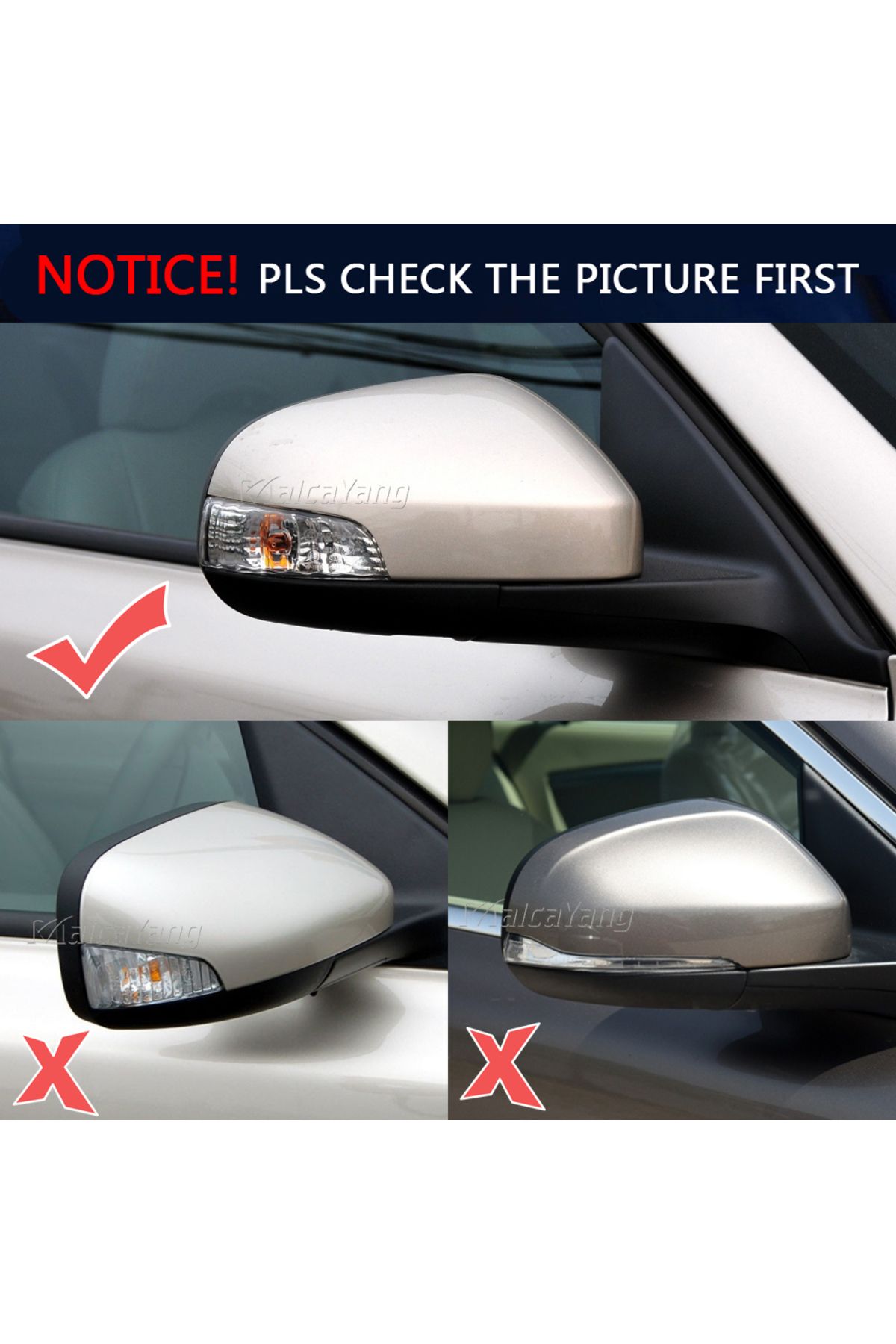Choice-For Volvo C30 C70 S40 V40 V50 V70 S60 Dynamic Blinker Led Turn Signal Side Mirror Blinker Lights ... 6
