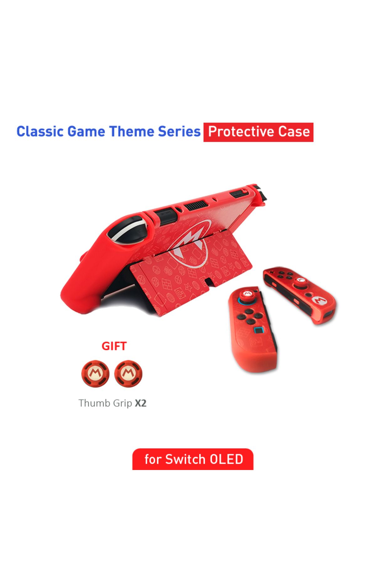 Choice-غطاء حماية صلب لجهاز Switch OLED من A(SWITCH) لجهاز Ns Switch Shell "m" و"l" غطاء حماية رفيع من الجلد Ns 1
