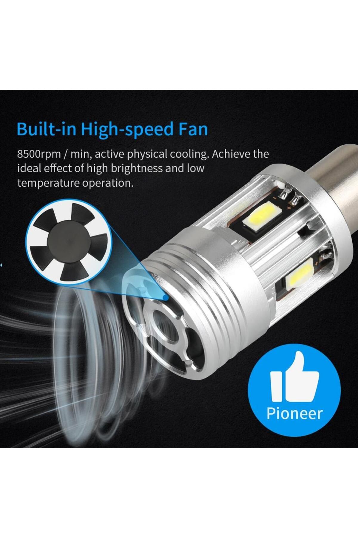 Choice-White P21w Ba15s Nao P21w Led Canbus Py21w No Error 26w Ba15s 1156 3000lm Bau15s No Hyper Flash 12v 3