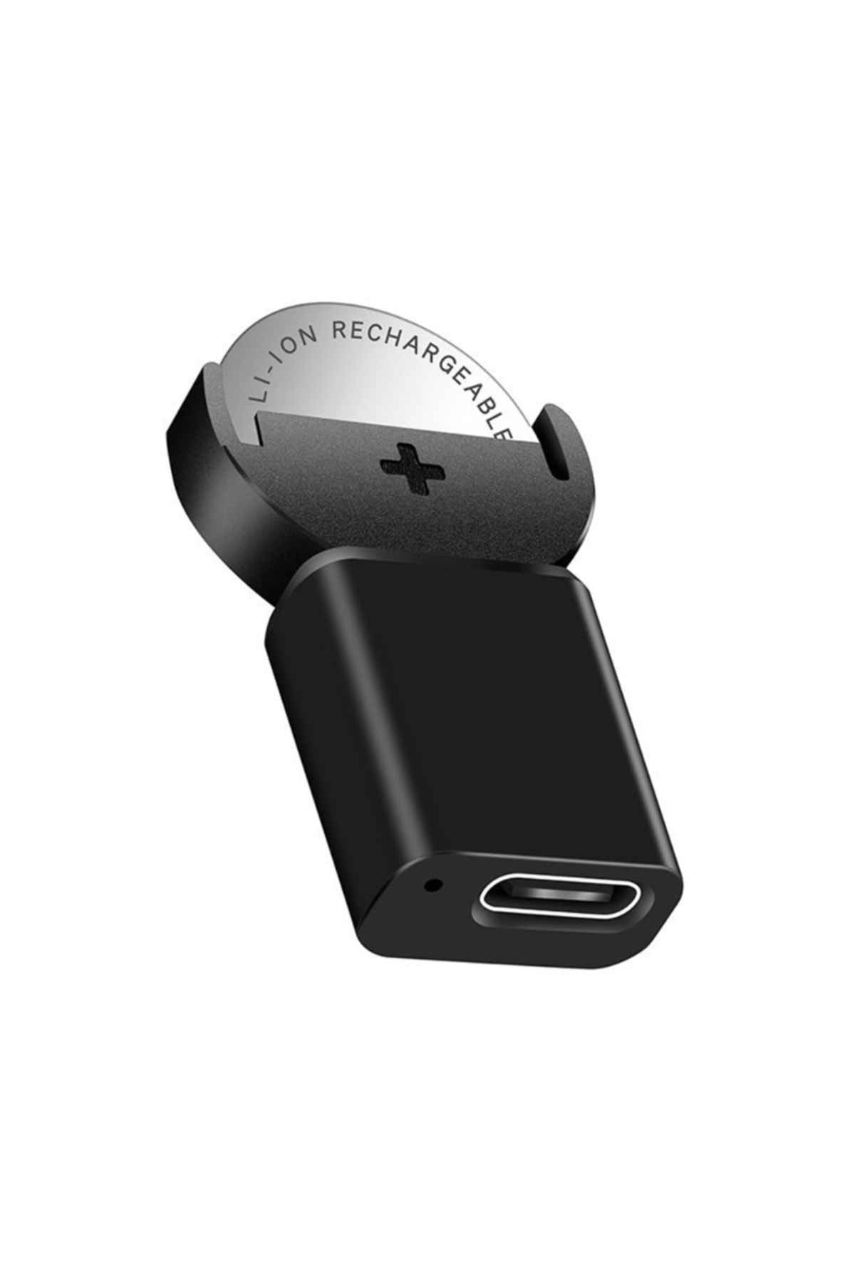 Fomscvka-black Type C Lithium Coin Cells Charger For LIR2032 LIR2025 ML2032 ML2025 CR2032 Button Cell Recharg 1