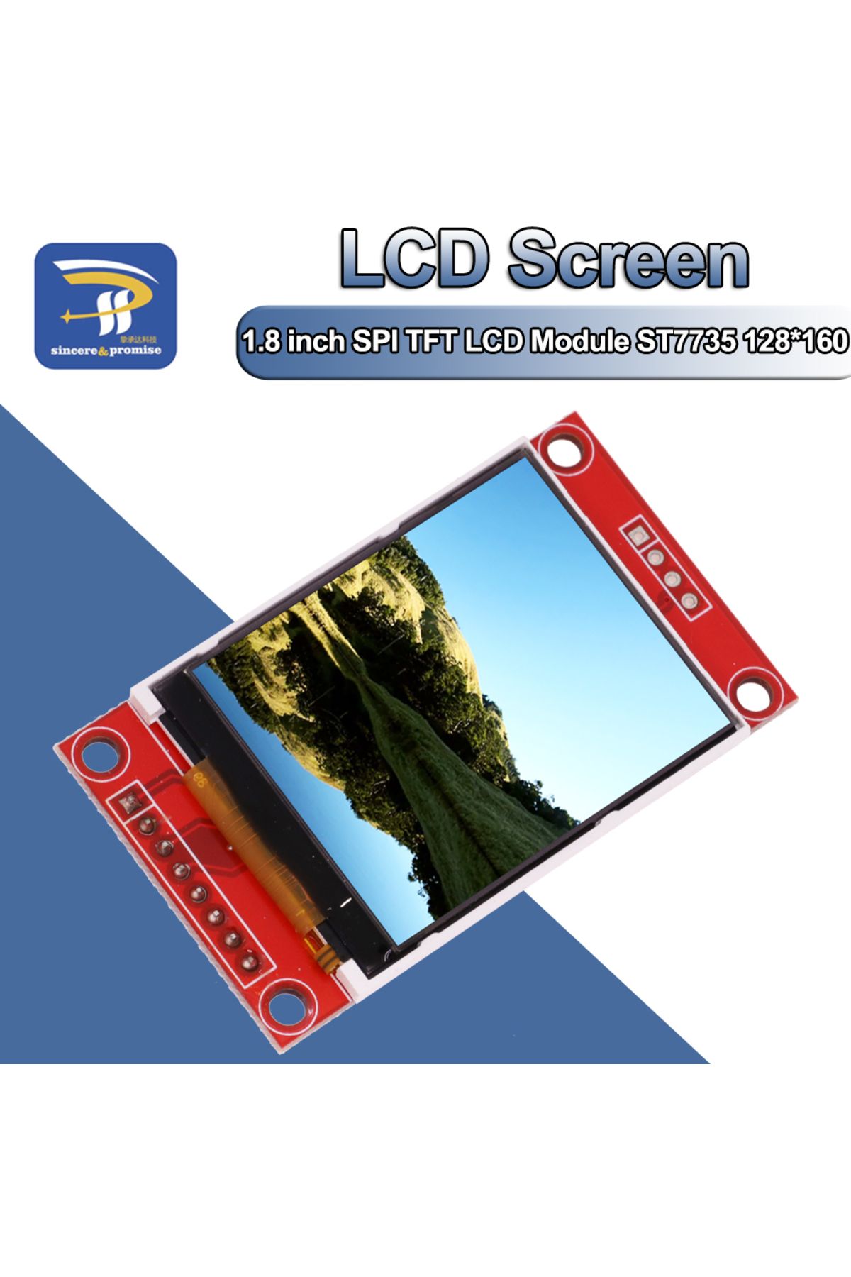 Choice-وحدة شاشة LCD TFT مقاس 1.8 بوصة وحدة شاشة LCD ST7735 SPI التسلسلي 51 برامج تشغيل 4 برامج تشغيل IO دقة TFT... 1